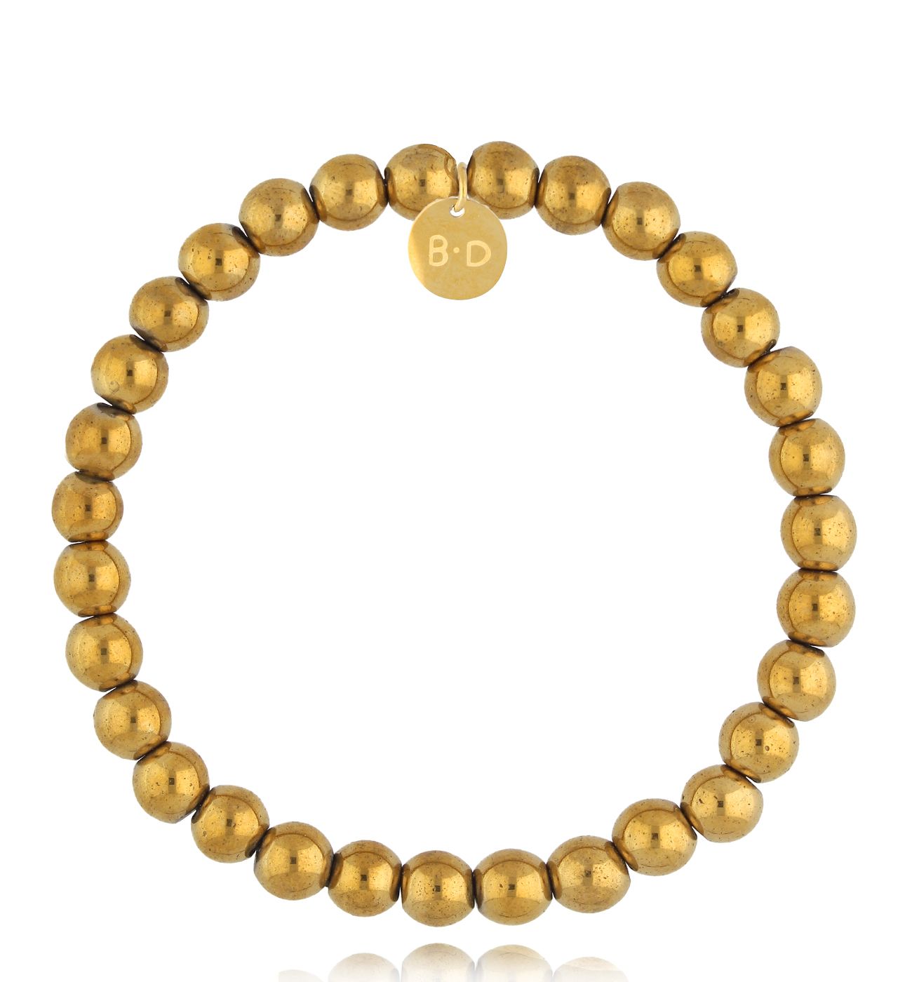 Bransoletka z hematytami złota damska Ameriga BTW2583