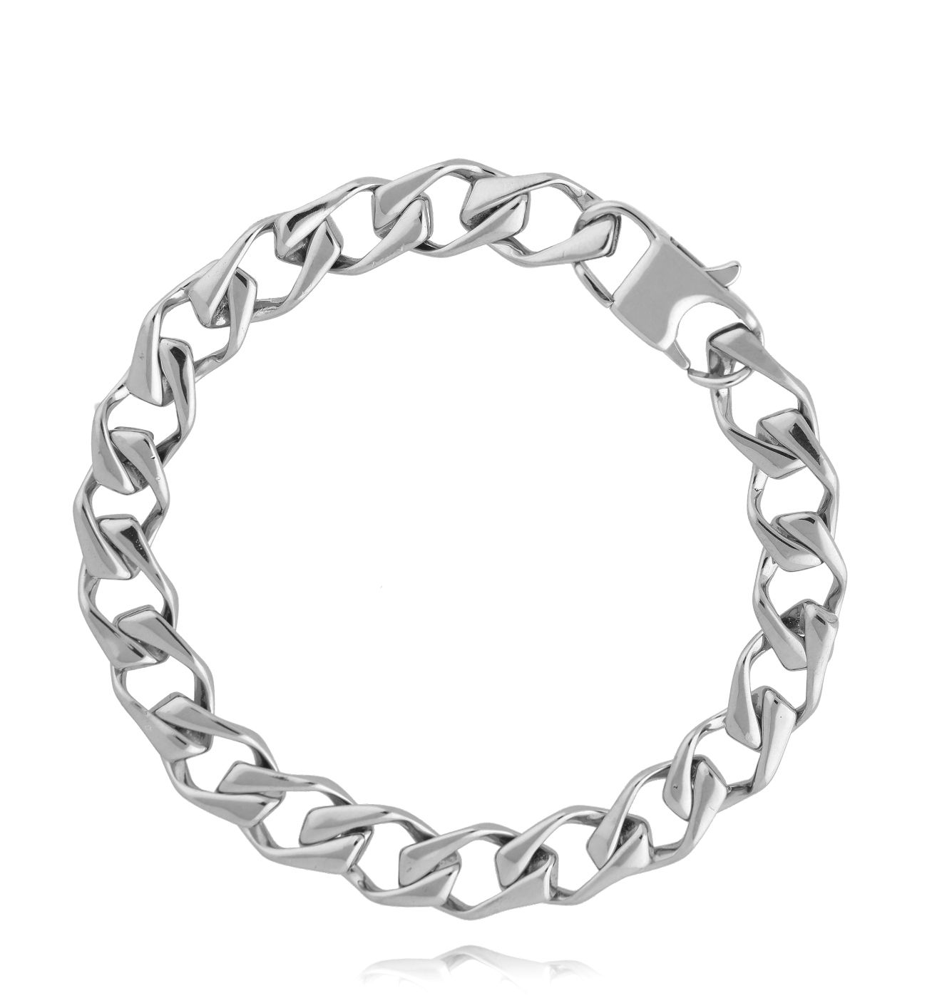 Bransoletka ze srebrnym łańcuchem Andersson 28 - By Dziubeka