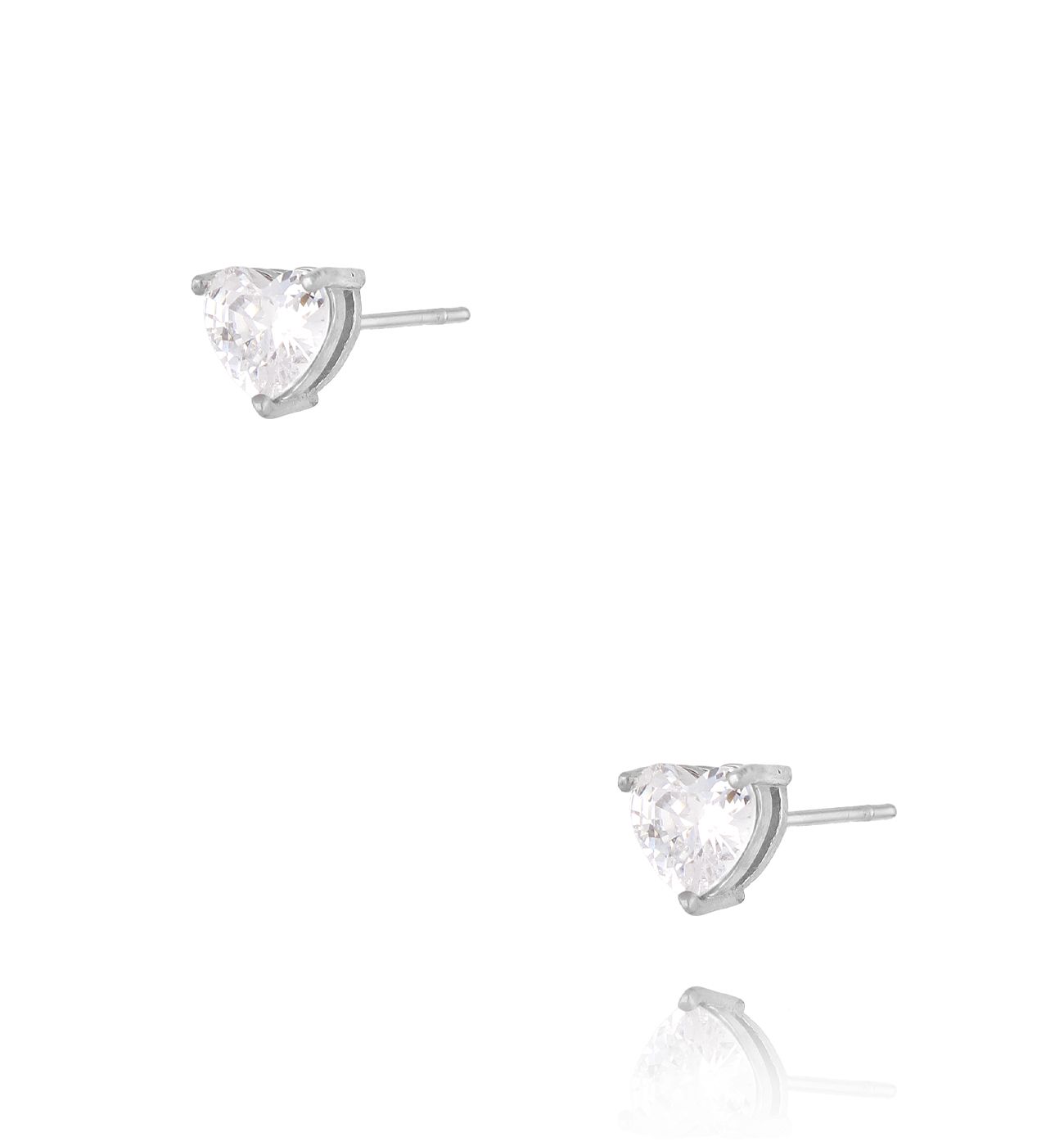 Kolczyki z cyrkoniami srebrne Silver Charm - By Dziubeka