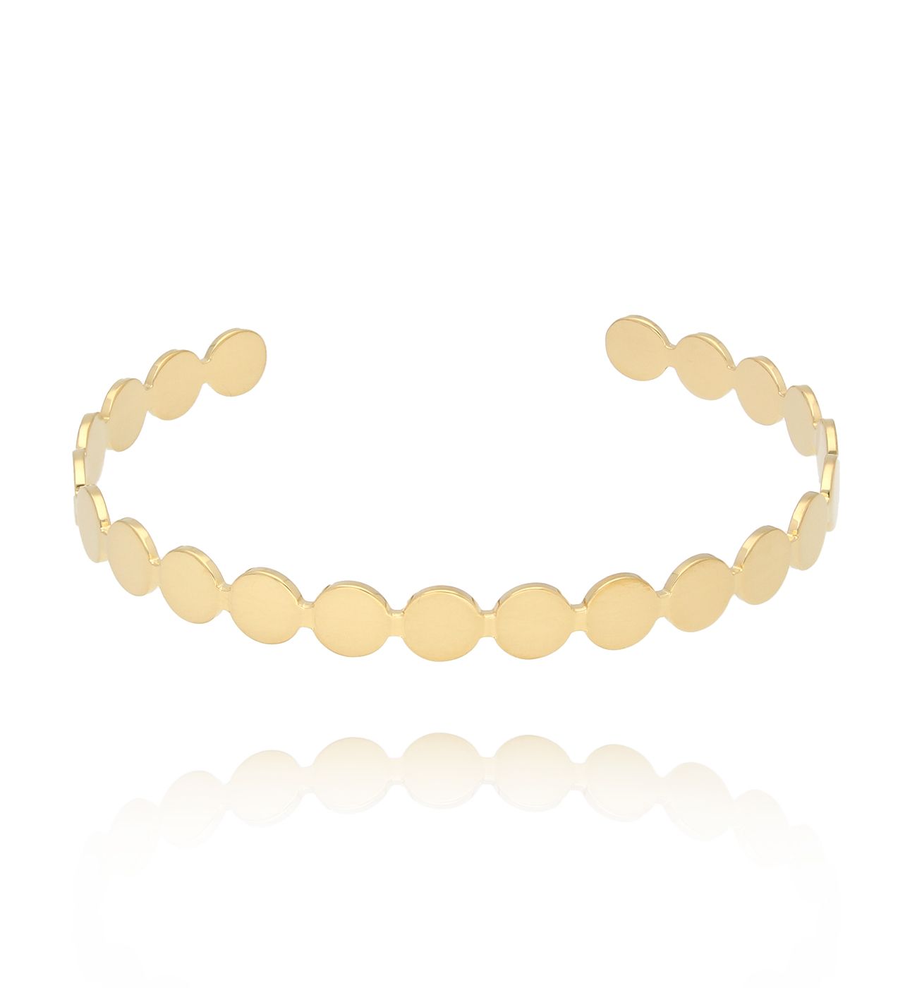 Bransoletka złota obręcz Luxe Gold BSA0636