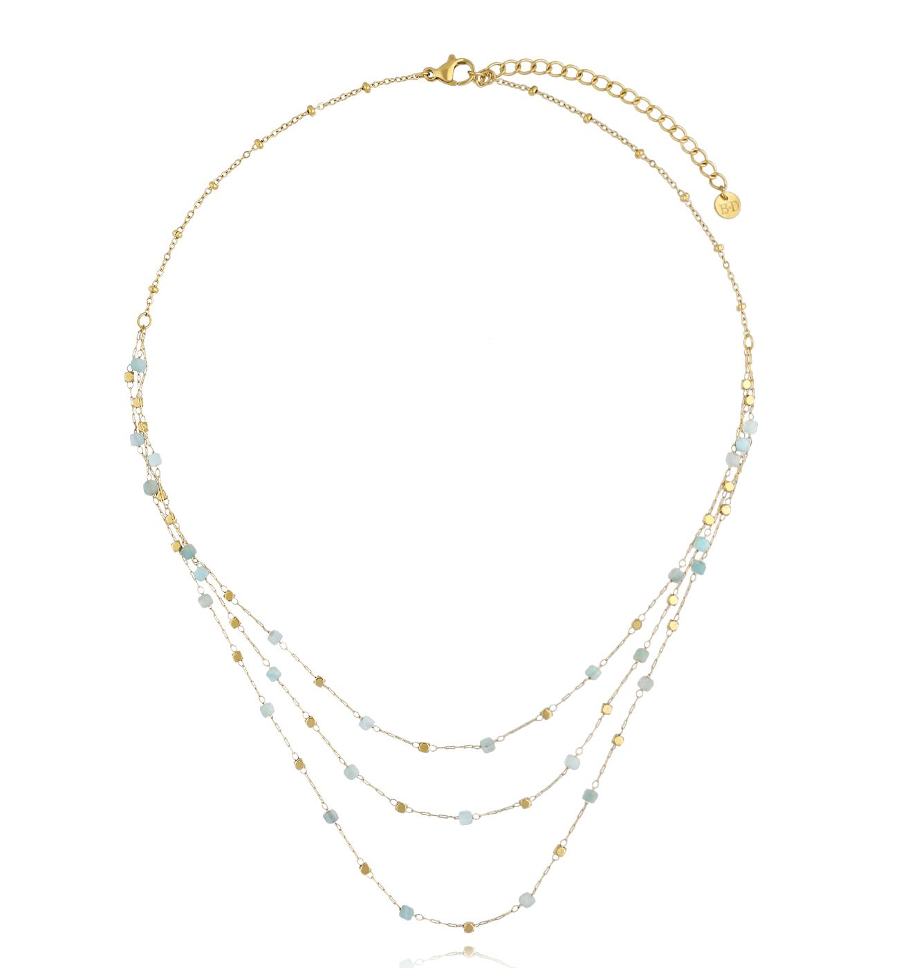 Naszyjnik z amazonitami Temple of the Sun NPA1287