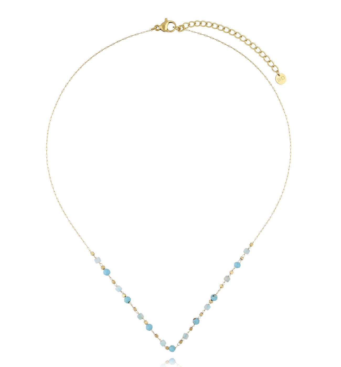 Naszyjnik z amazonitami Mystique NPA1283