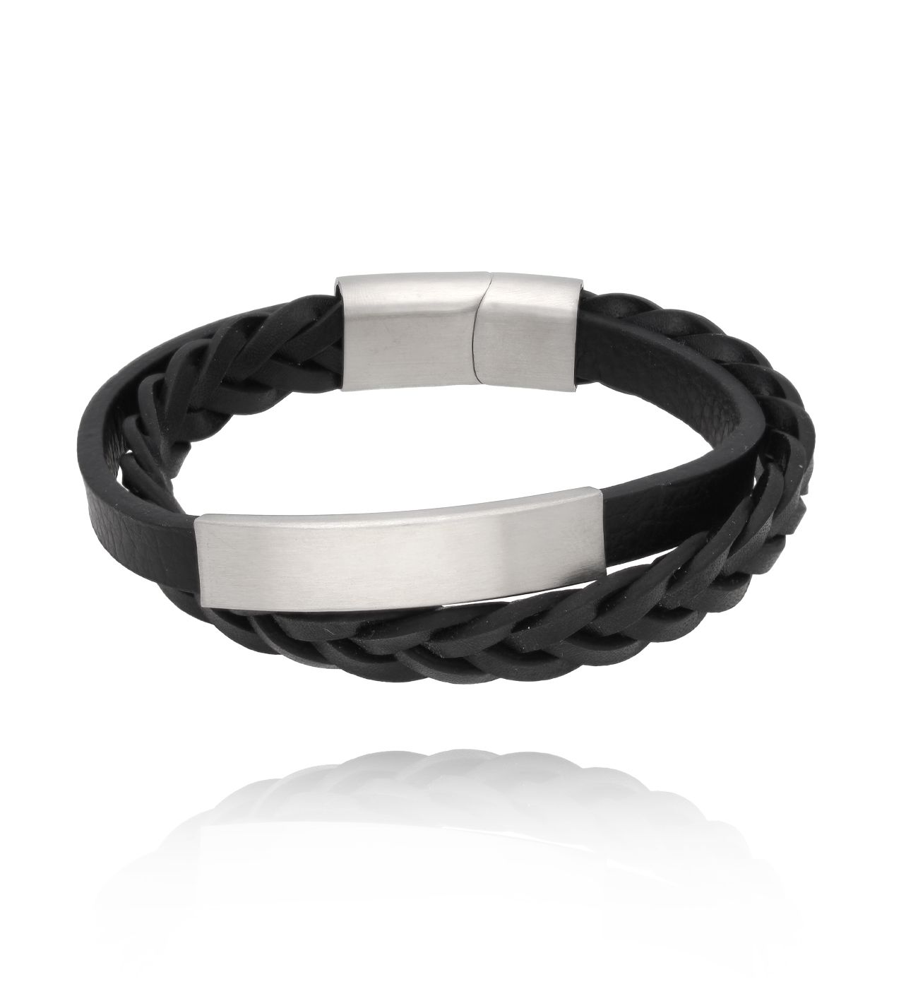 Bransoletka męska skórzana Bjorn BMITC0653