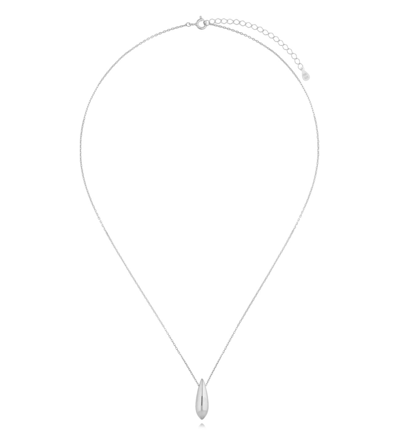 Naszyjnik srebrny z łezką NSE0187