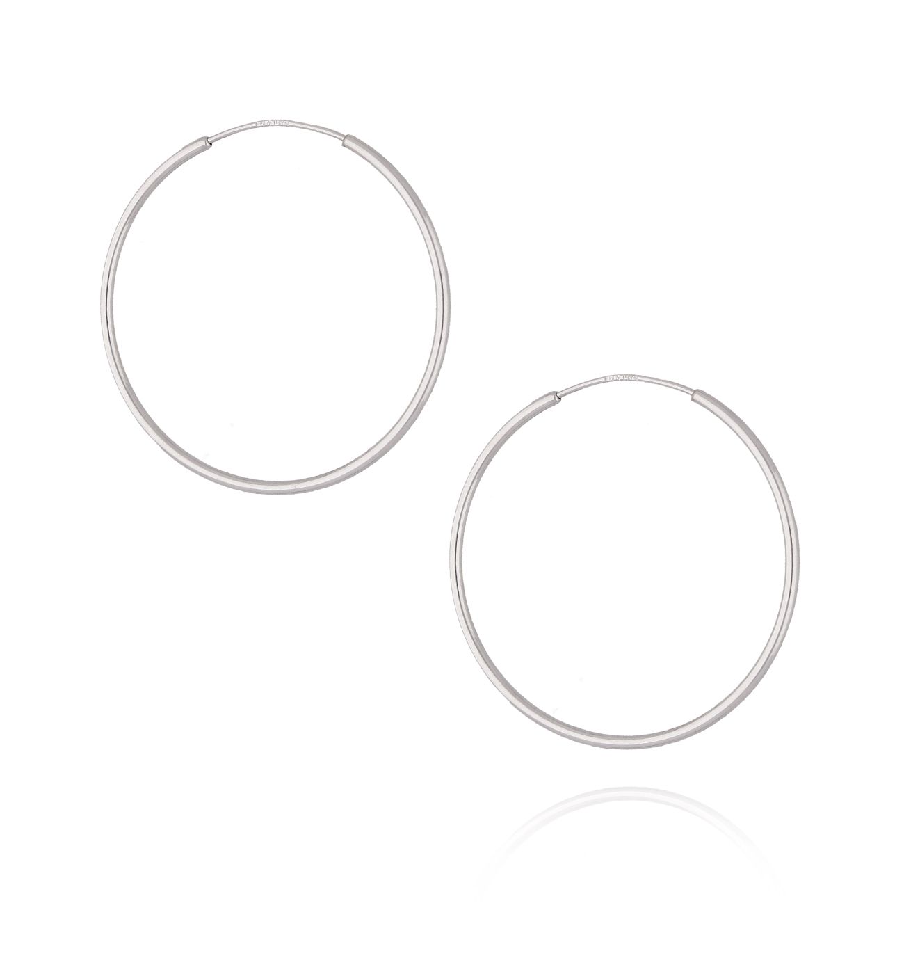 Kolczyki srebrne koła 3,2 cm KSE0058