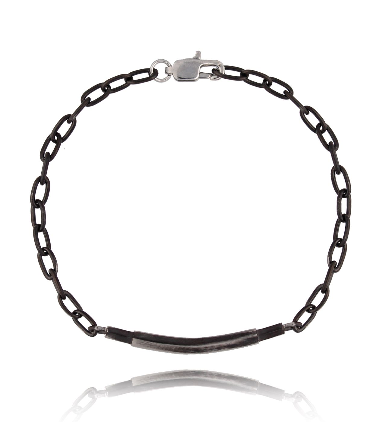 Bransoletka czarna Olivier BMITC0323