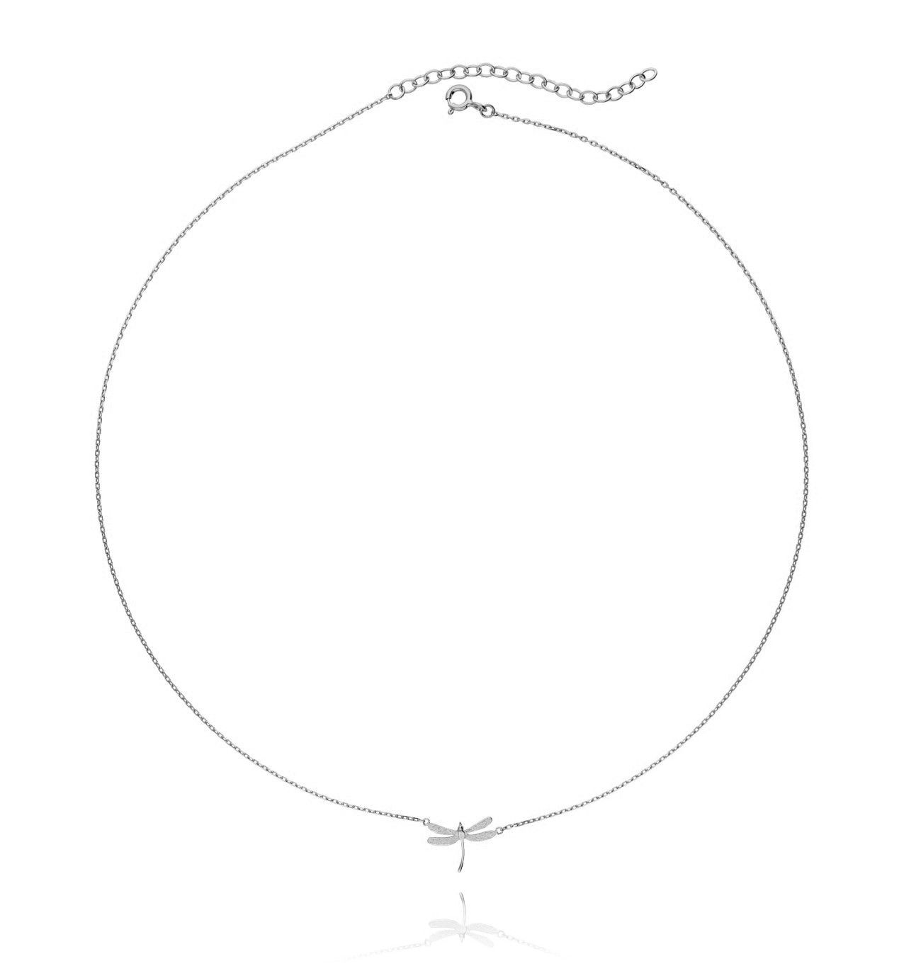 Naszyjnik srebrny ważka NSE0045