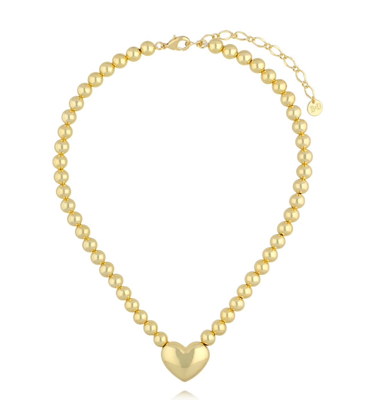 Naszyjnik złoty z sercem NRG0532