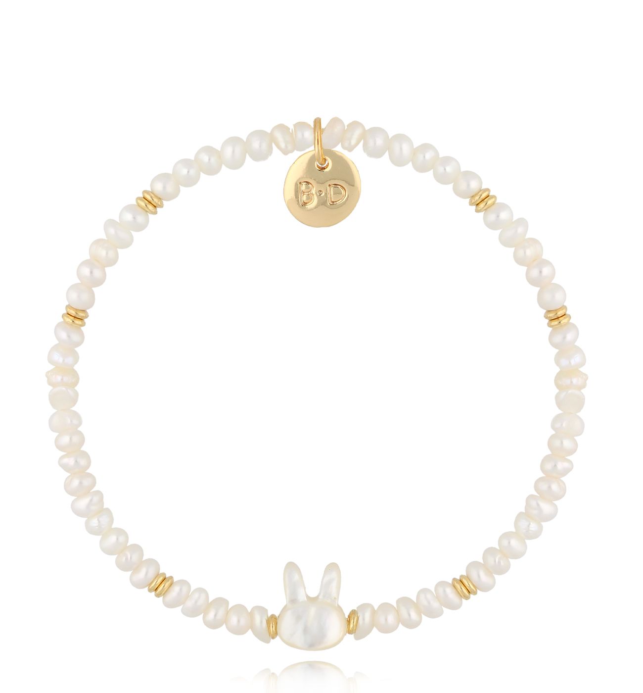 Bransoletka z króliczkiem Bunny and Co BPE0084 - By Dziubeka