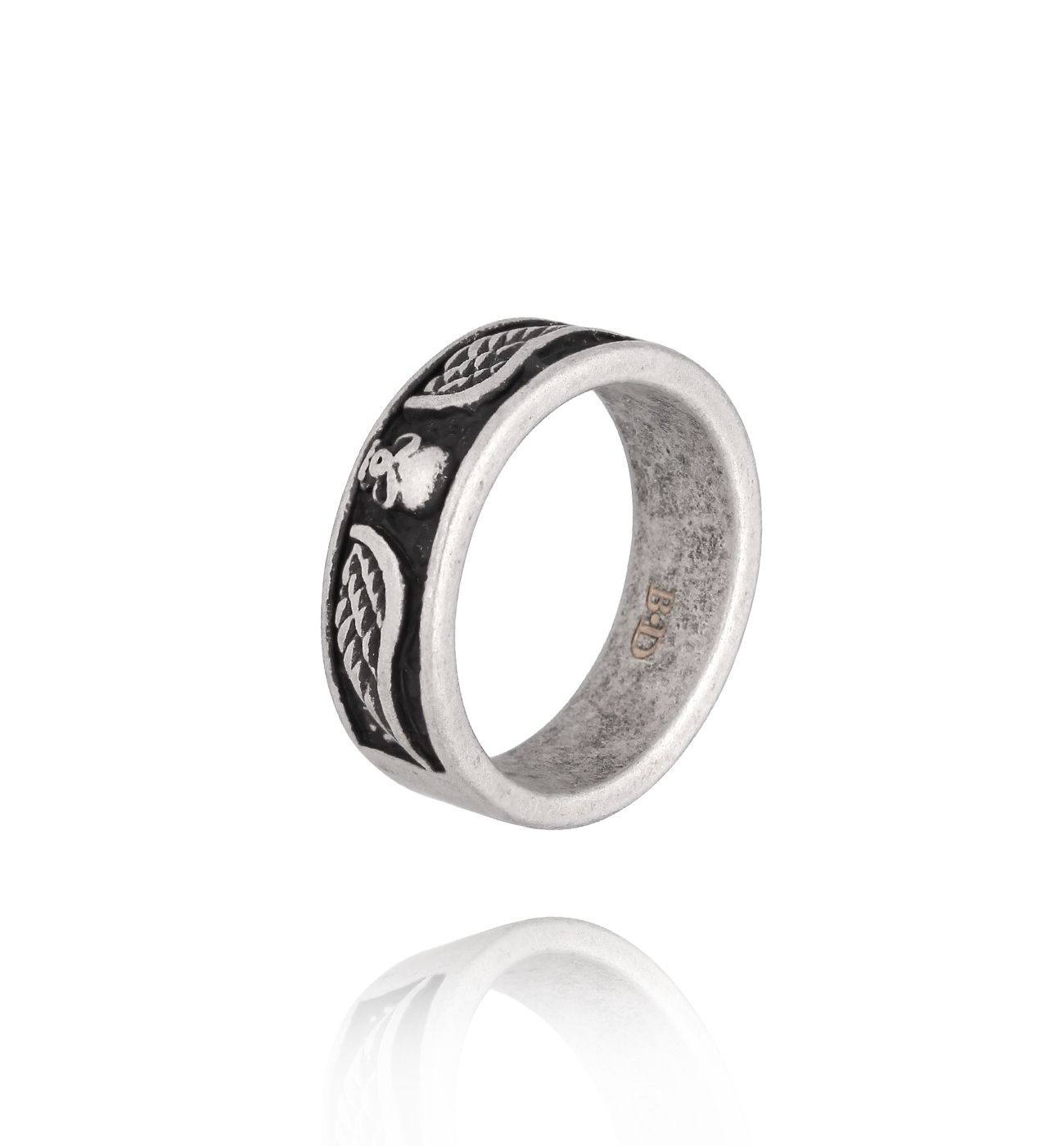 Pierścionek męski obrączka PMITC0150 - By Dziubeka