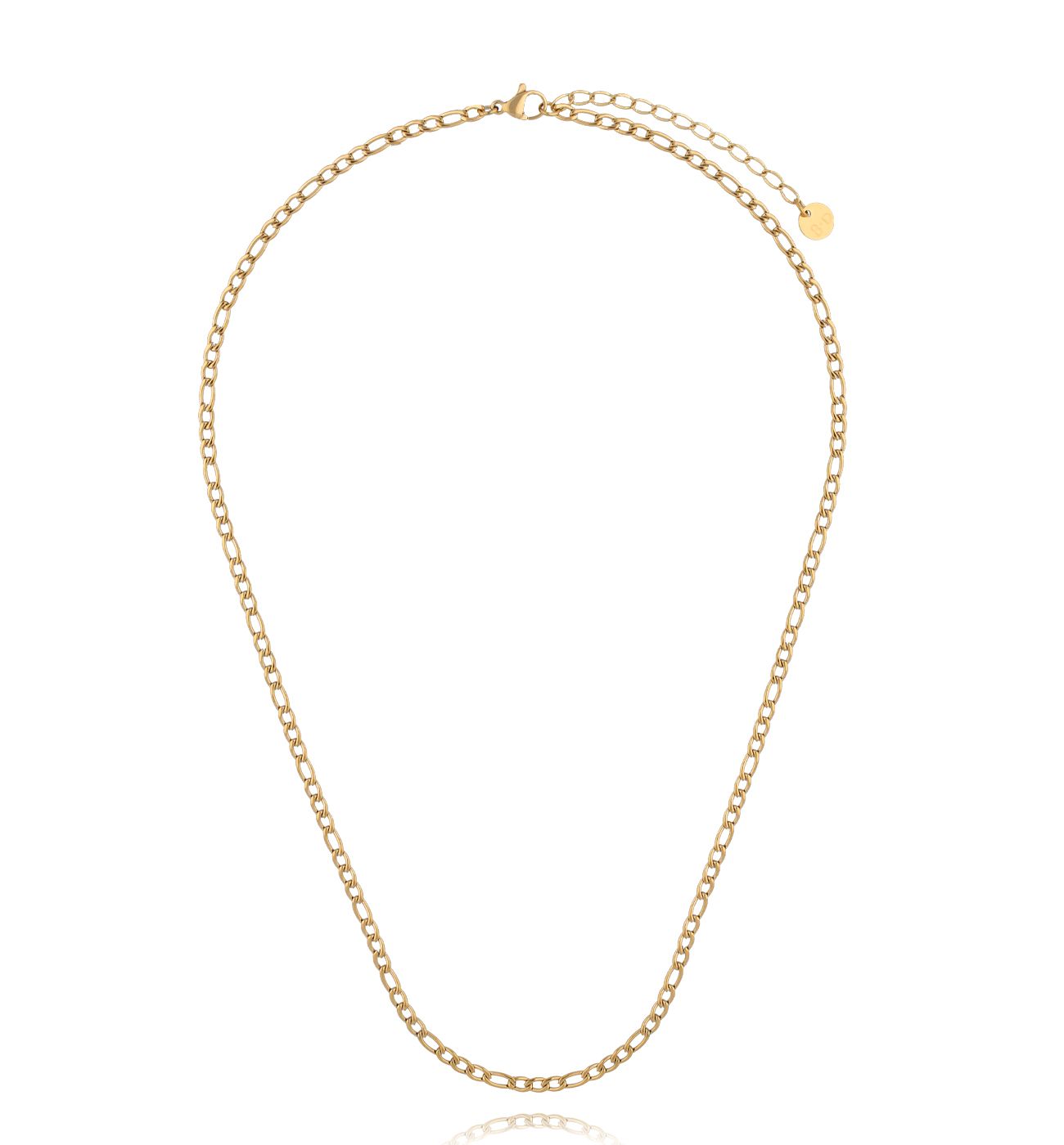 Naszyjnik z łańcuszkiem złoty NSY0505