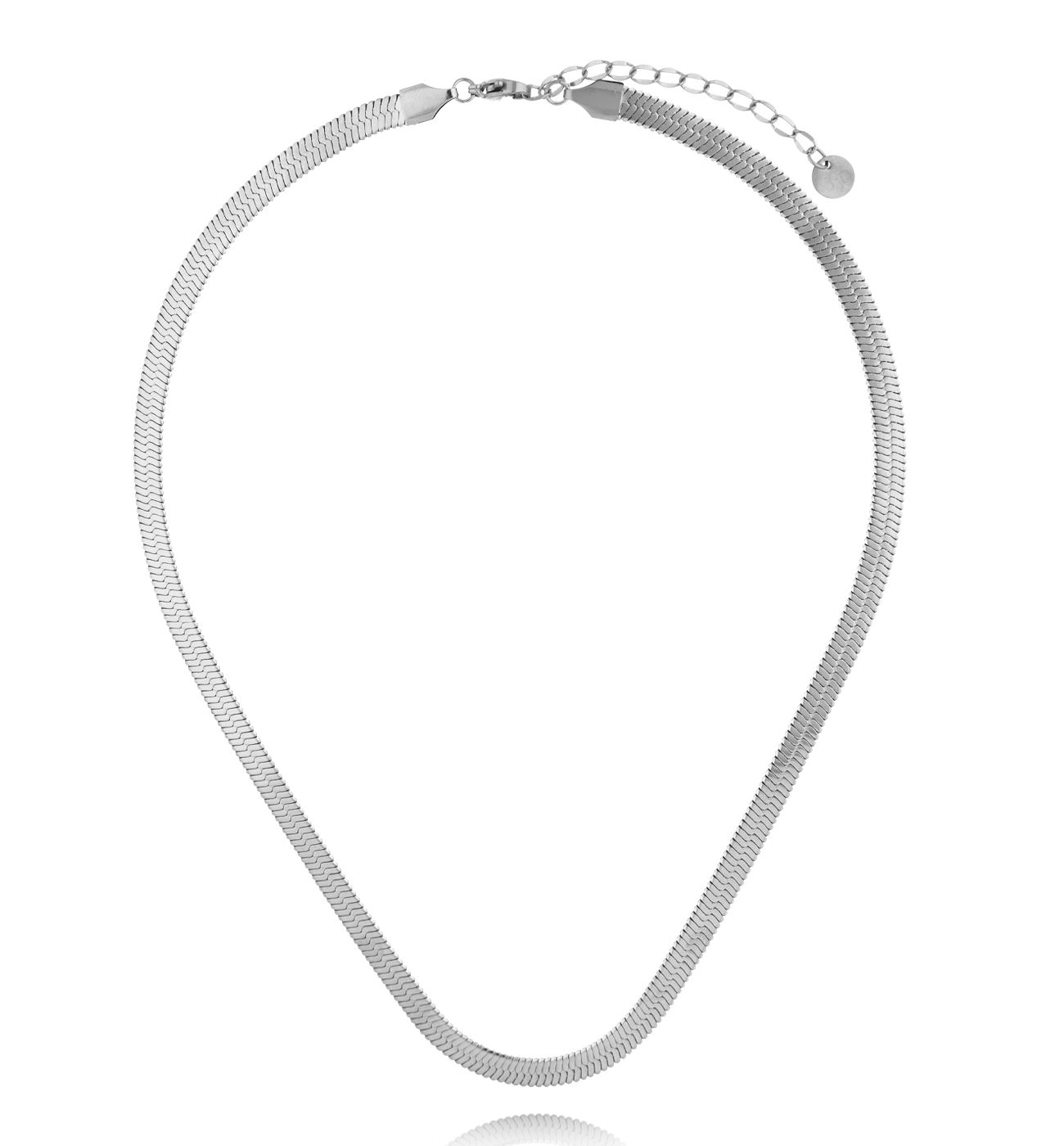 Naszyjnik żmijka srebrna NSY0546 - By Dziubeka