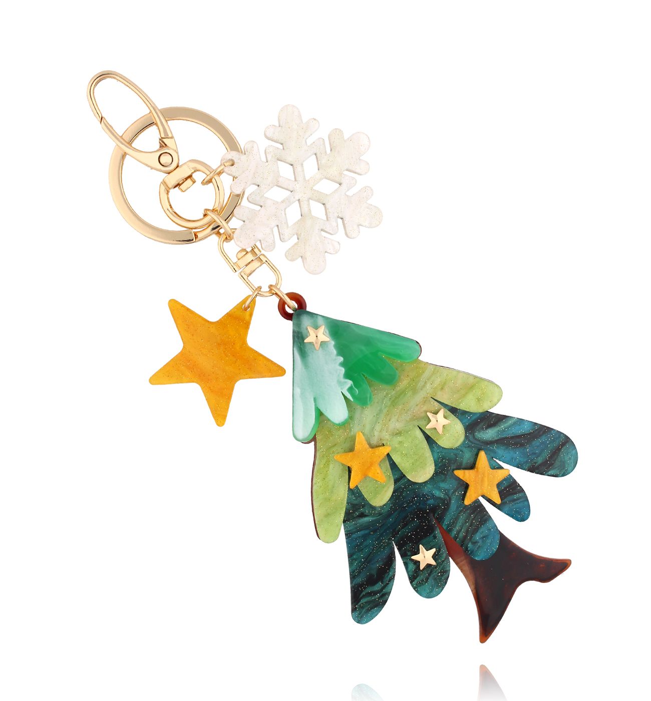 Brelok z choinką BREZA0121 - By Dziubeka