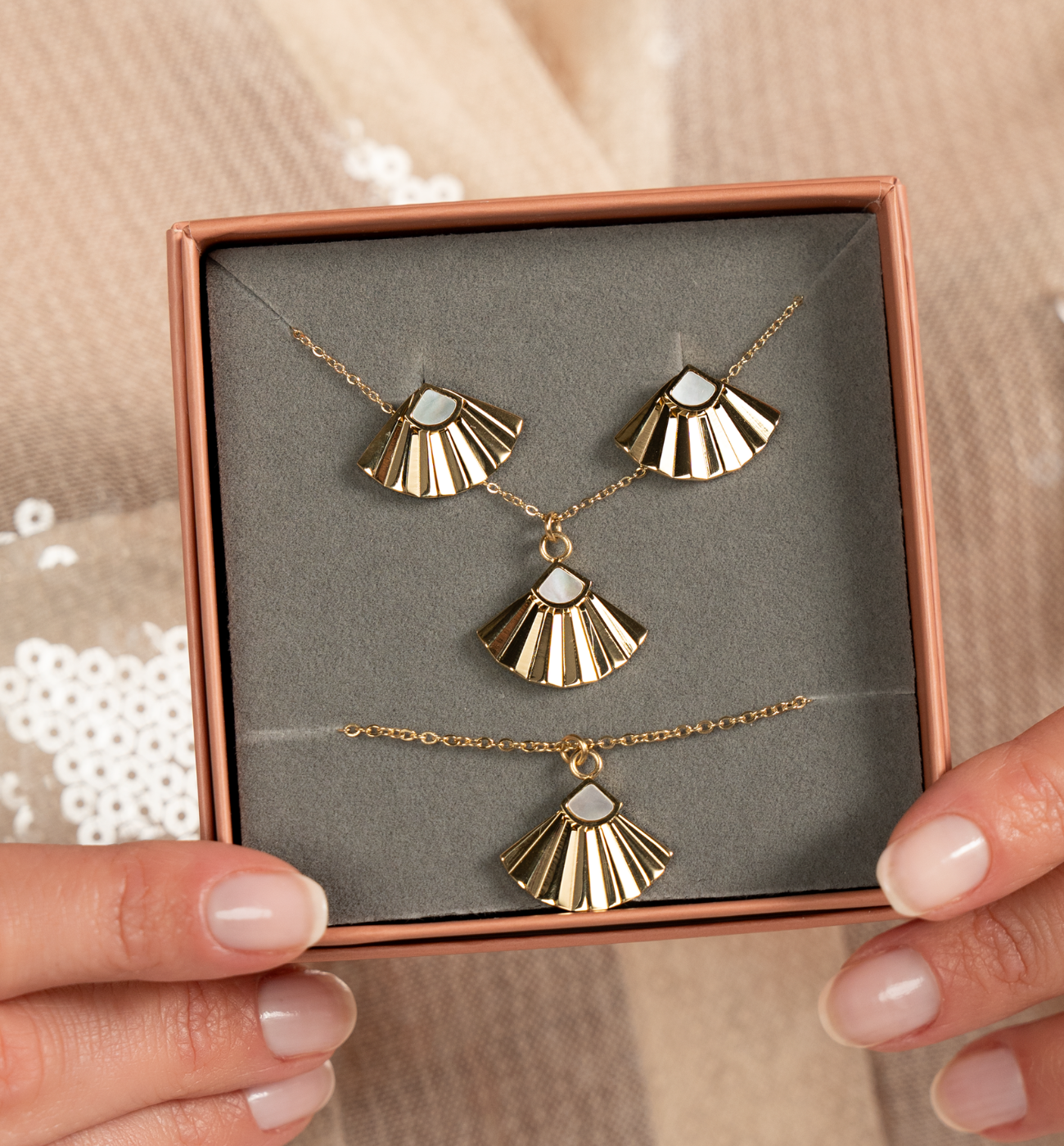 Zestaw prezentowy biżuterii ZP0026 - By Dziubeka