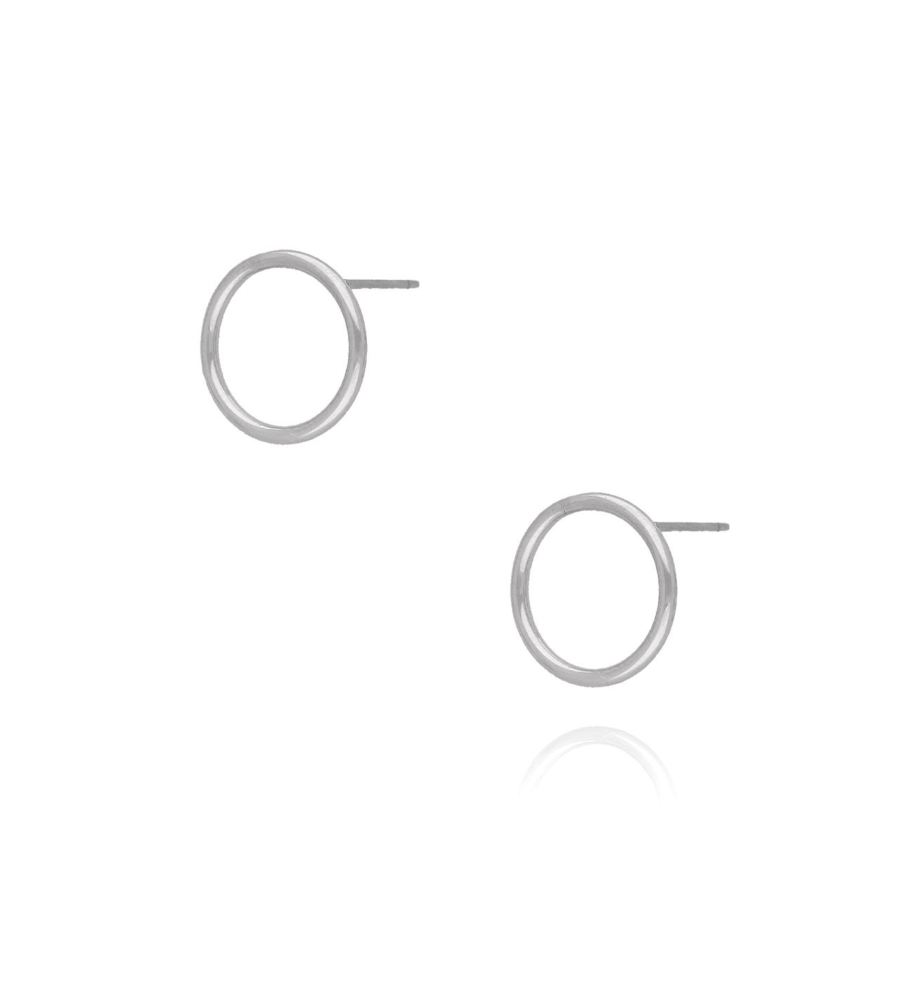 Kolczyki srebrne kółka KSA0063