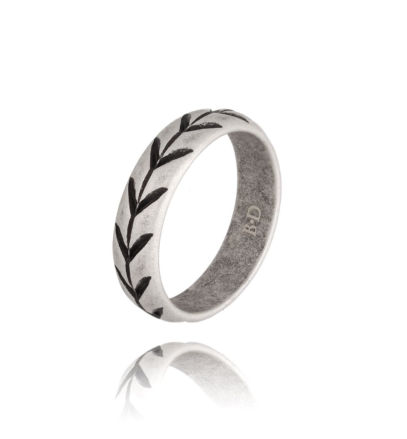 Pierścionek męski srebrna obrączka Ranger PMITC0006 - By Dziubeka