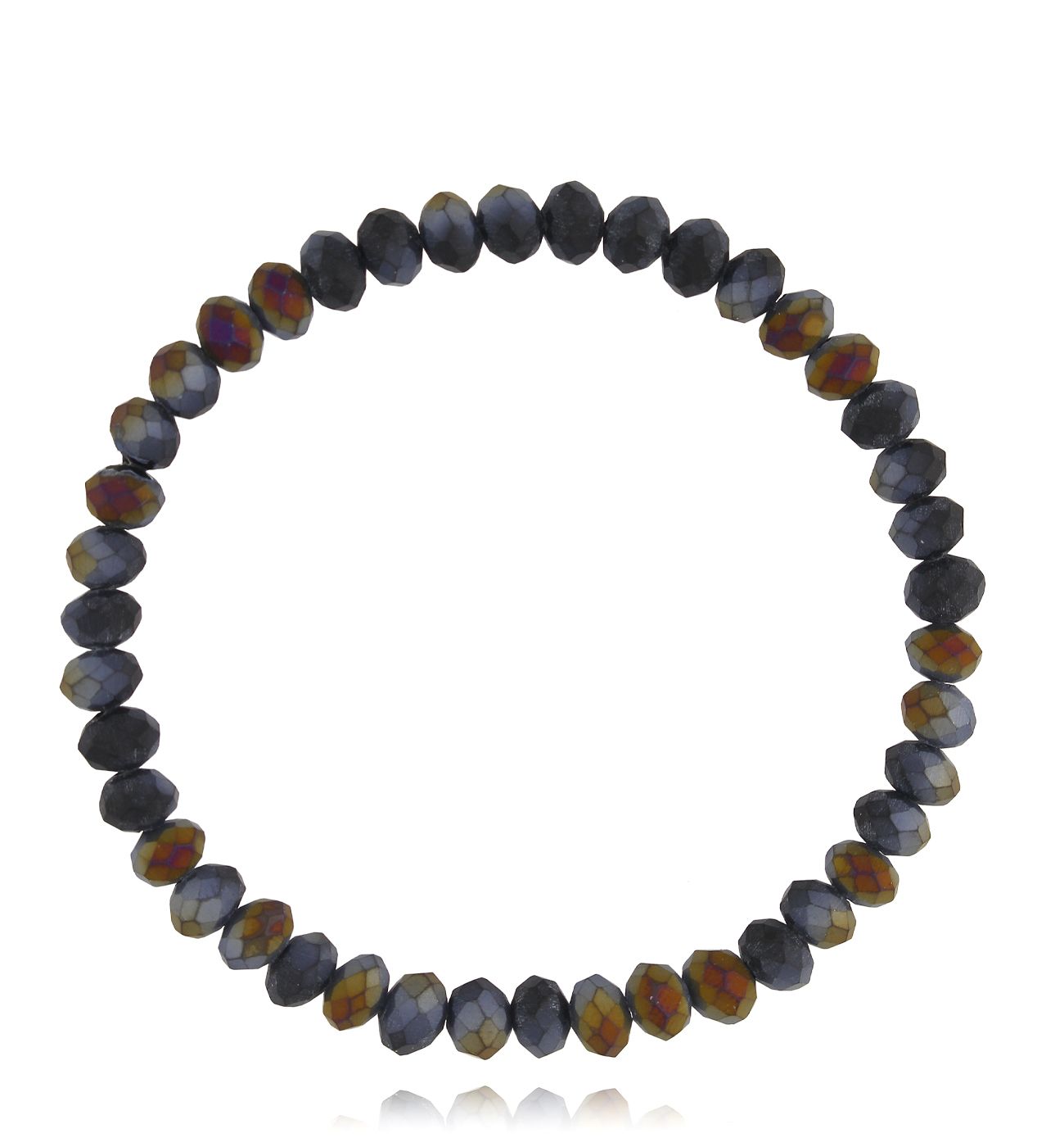 Bransoletka z kryształkami BCY0423 - By Dziubeka