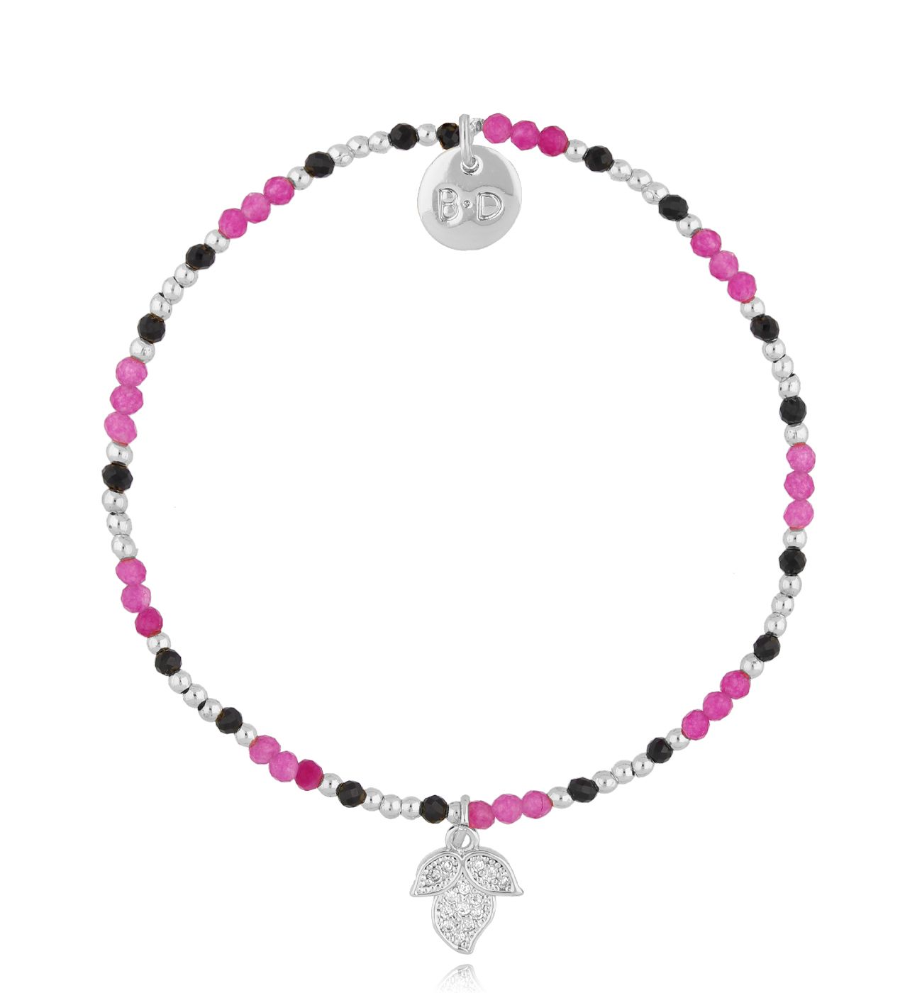 Bransoletka z jadeitami i turmalinami - By Dziubeka