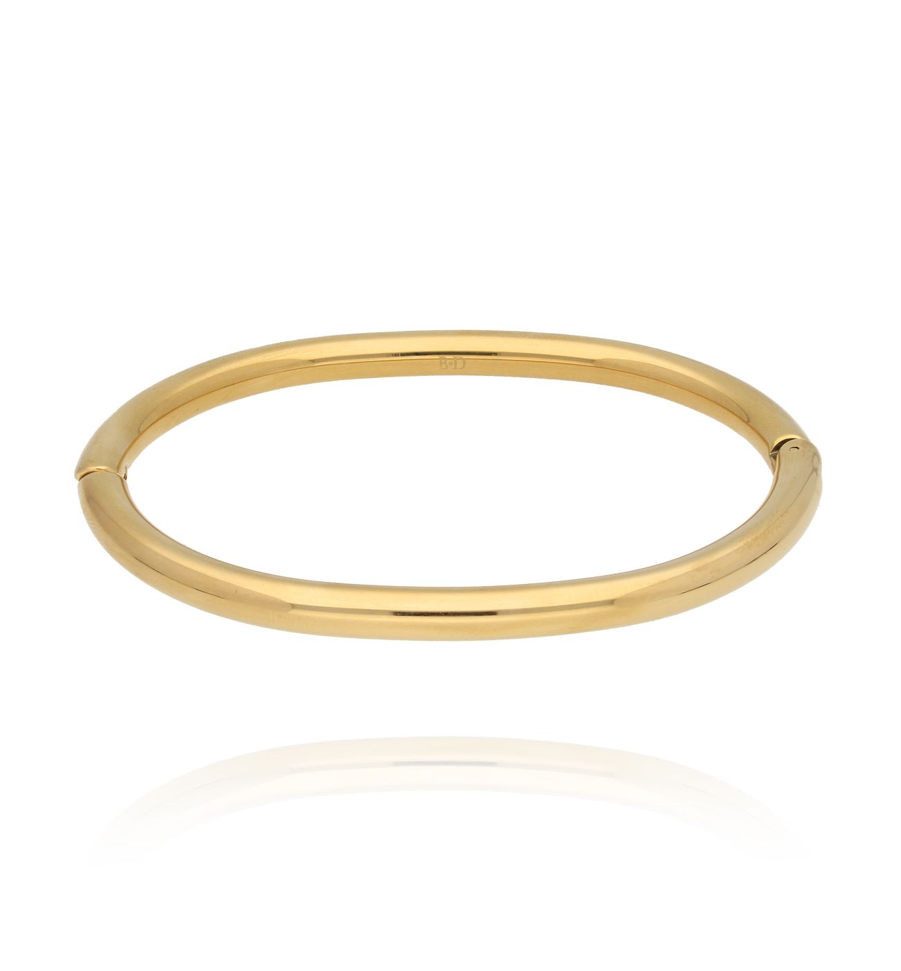 Bransoletka złota obręcz zapinana Timeless Tides BSA0669