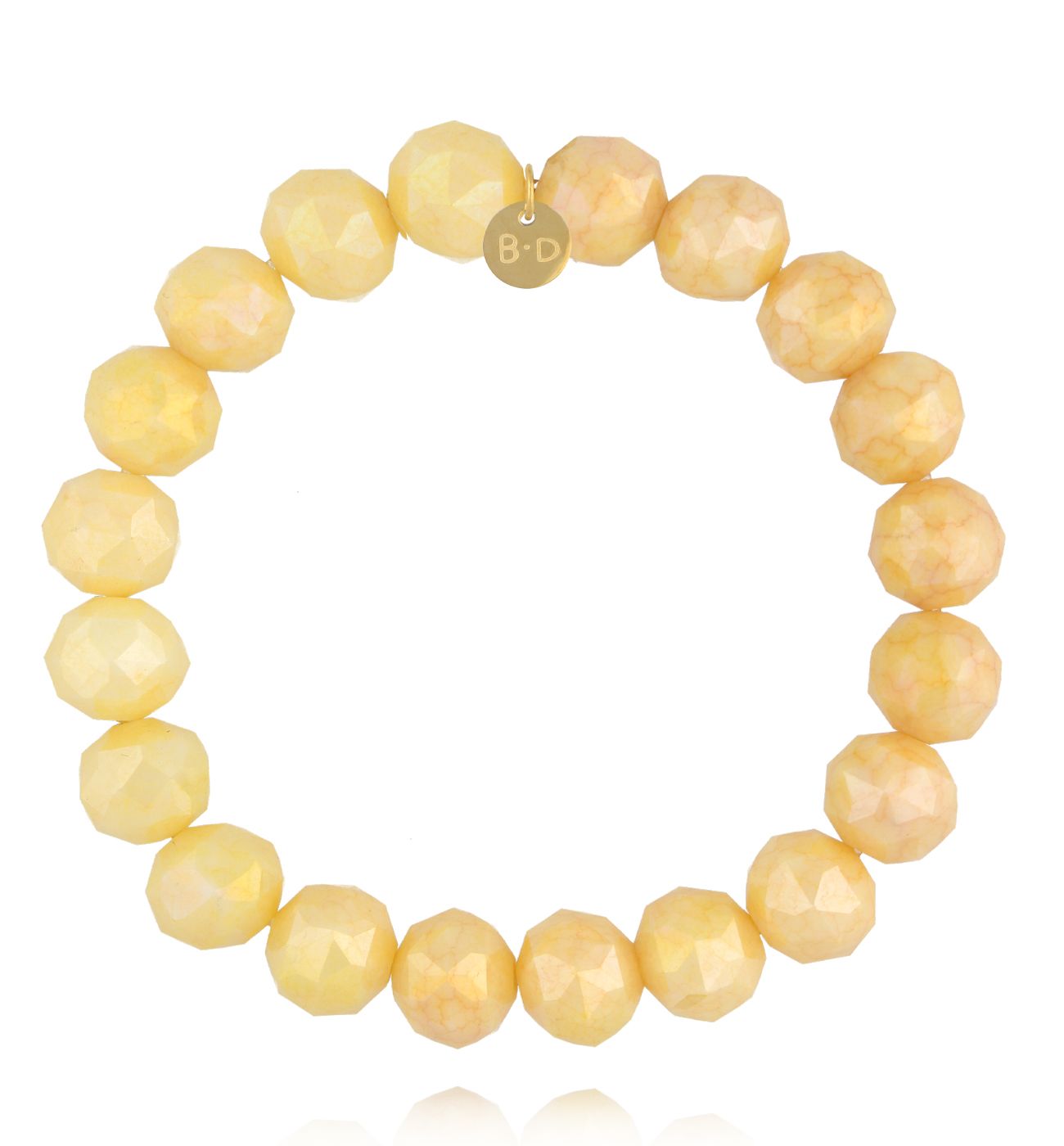 Bransoletka z masełkowymi kryształkami BCY0441