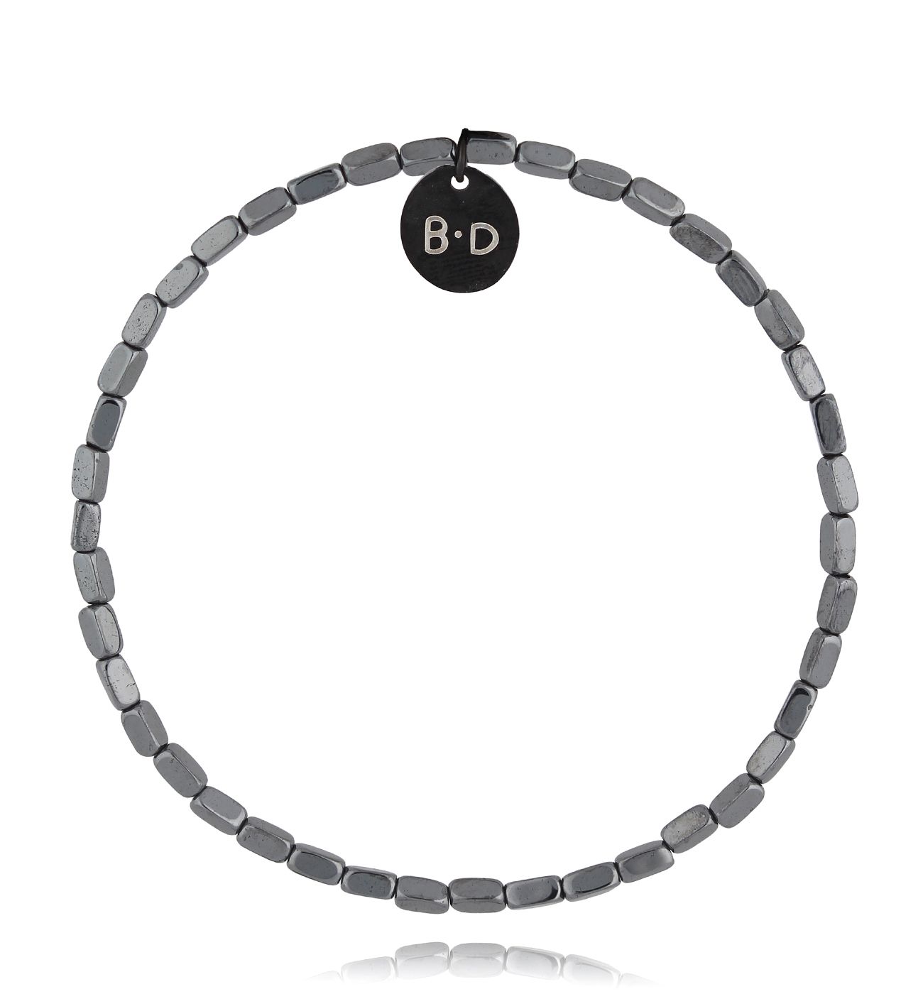 Bransoletka ze stalowymi hematytami Joyfulness BTW2341