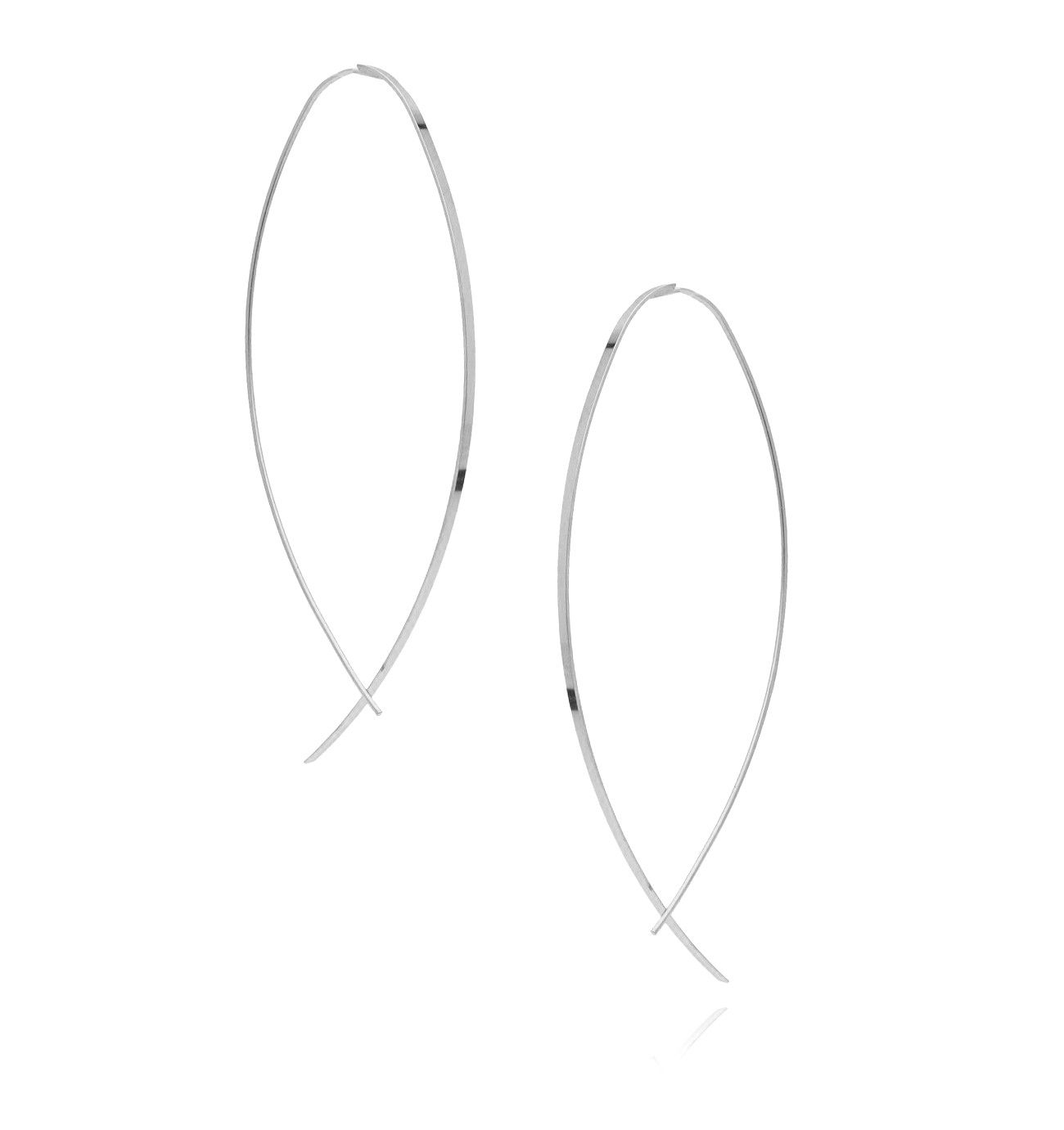 Kolczyki srebrne długie - By Dziubeka