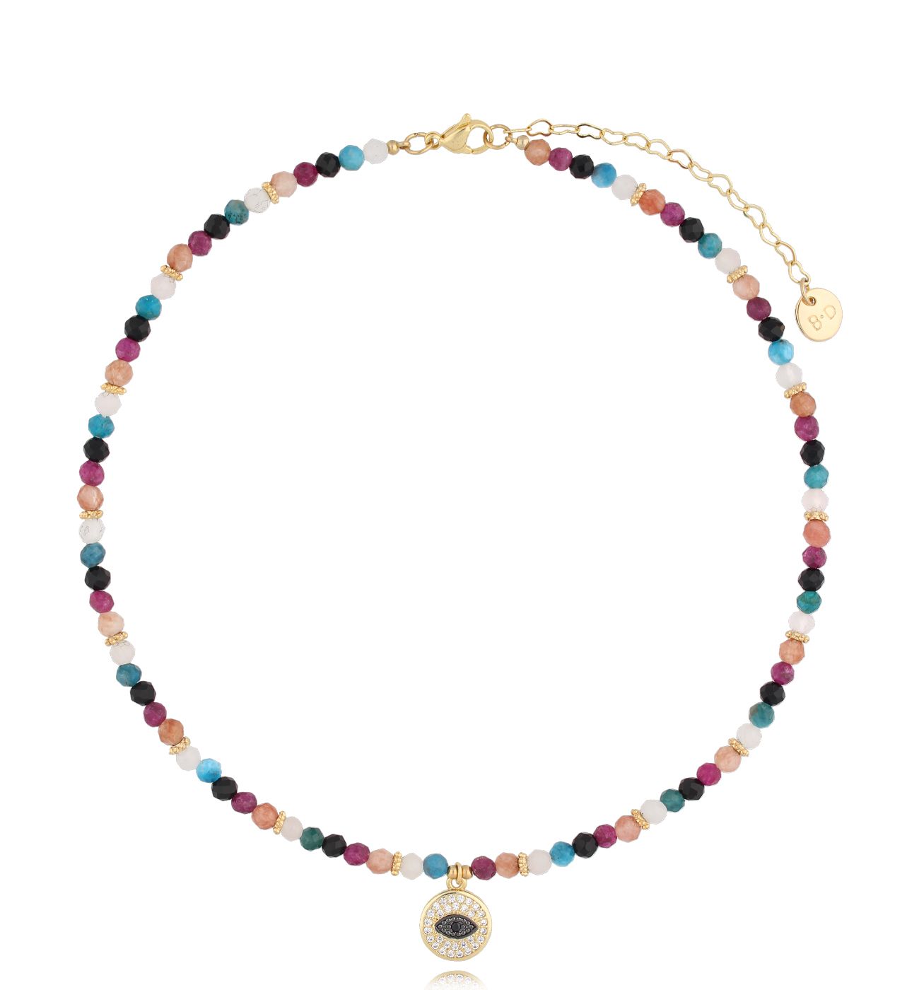 Naszyjnik z kamieniami naturalnymi Amayas - By Dziubeka