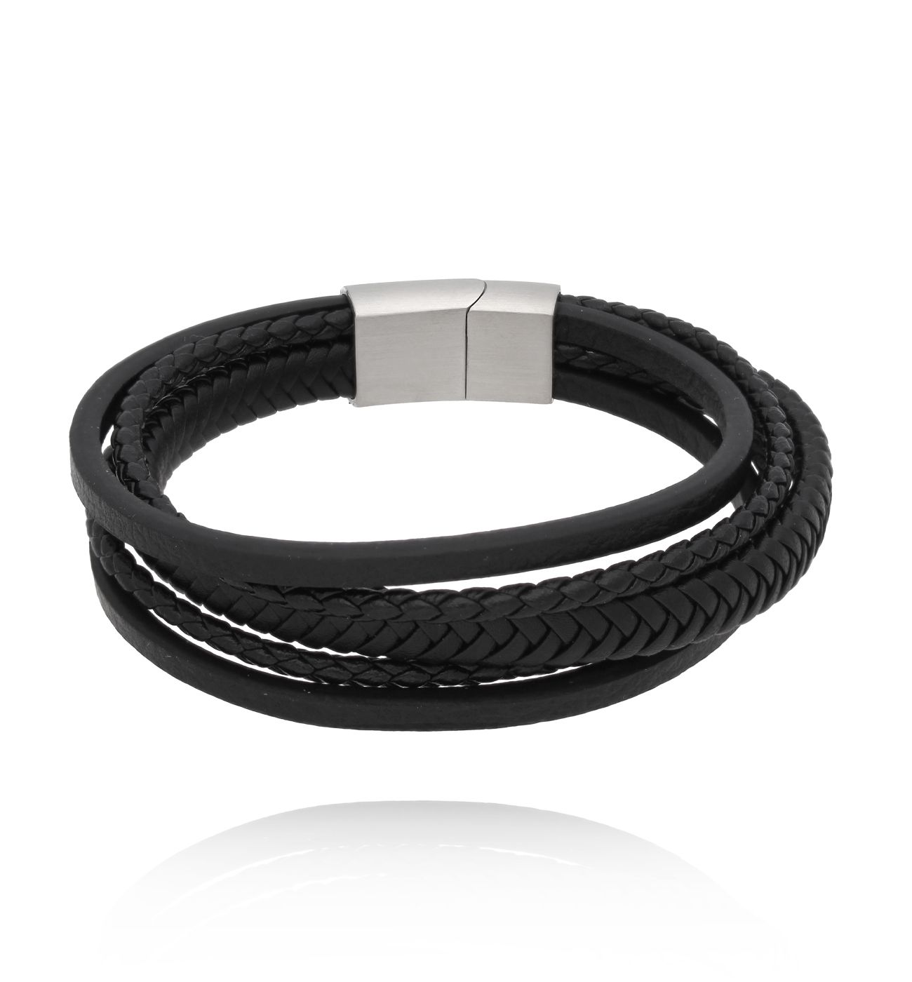 Bransoletka męska skórzana Esdras BMITC0741