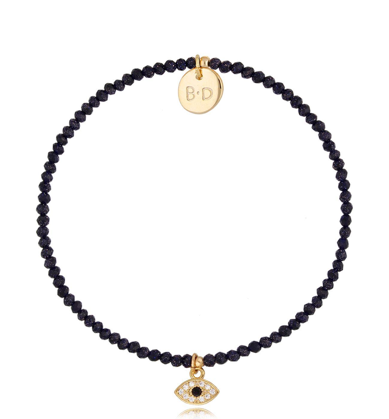 Bransoletka Noc Kairu z zawieszką oko Lifestyle BTW1067