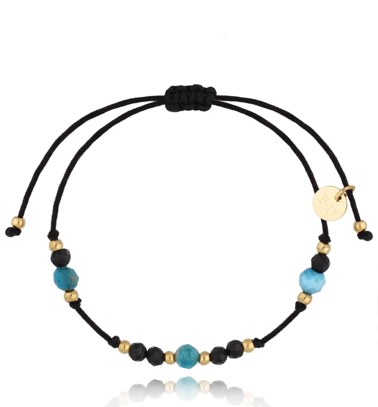 Bransoletka z agatami i apatytami Universe Stones - By Dziubeka