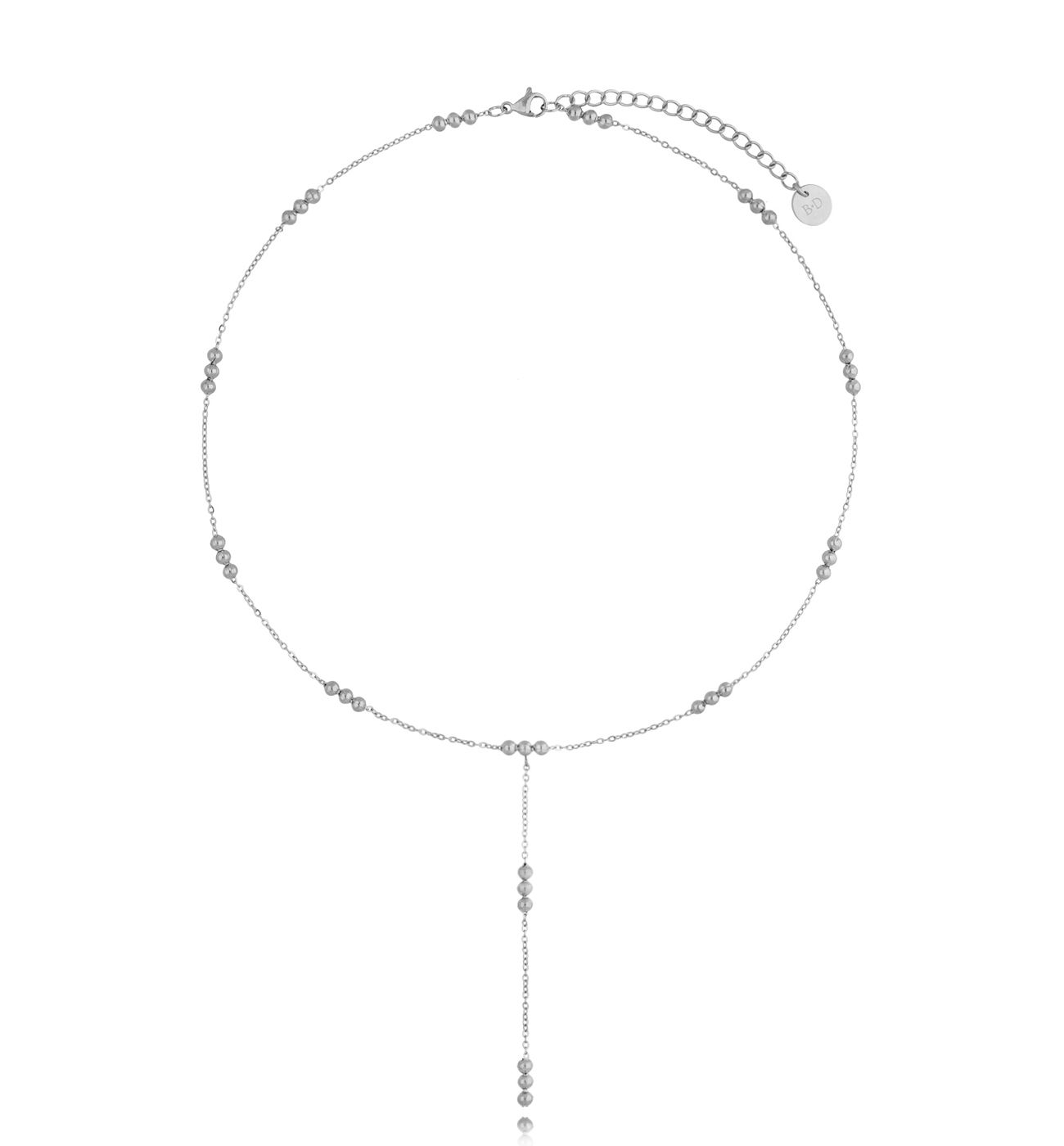 Naszyjnik srebrny z kuleczkami Balls - By Dziubeka
