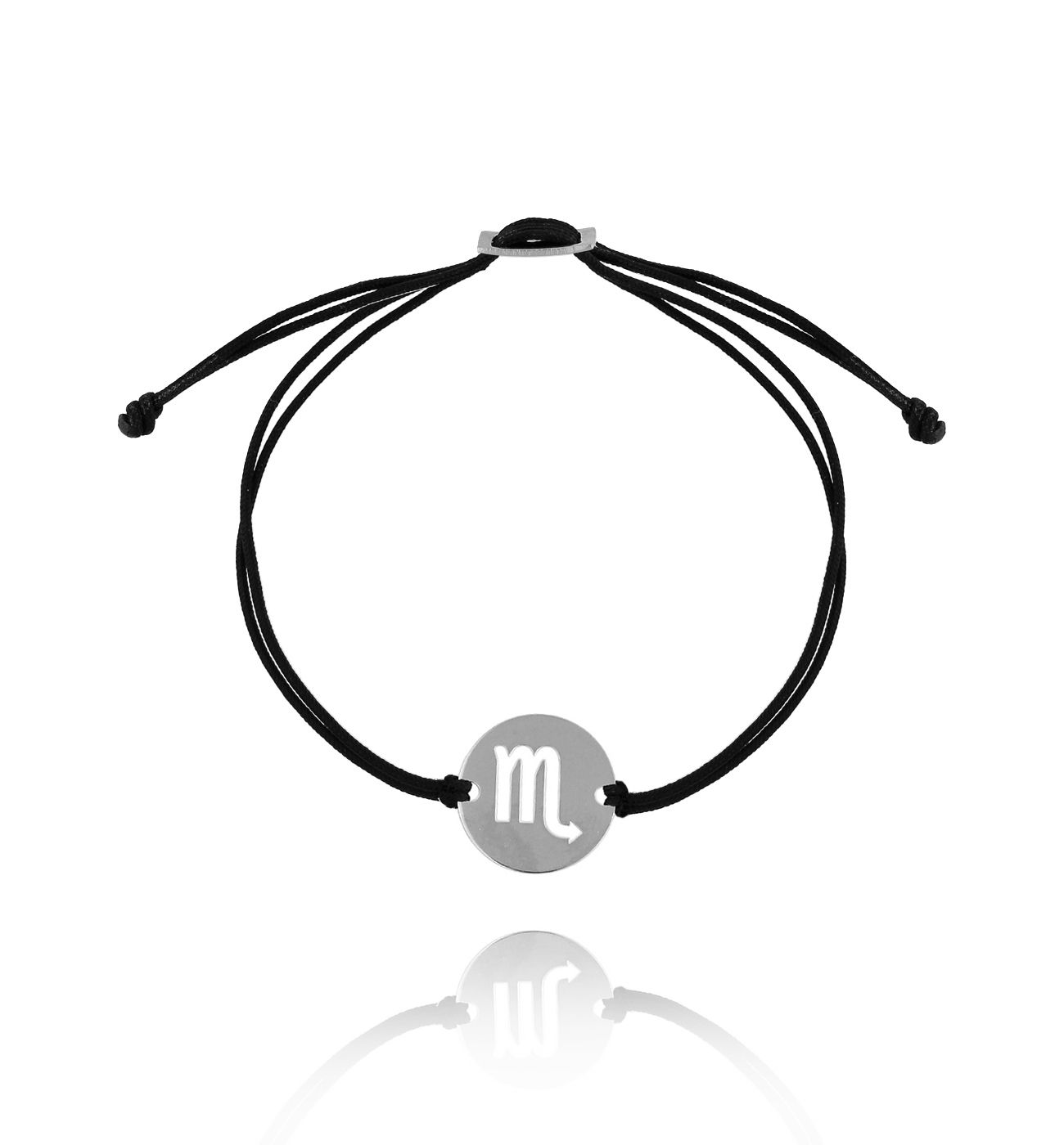 Bransoletka srebrna znak zodiaku SKORPION BSE0105