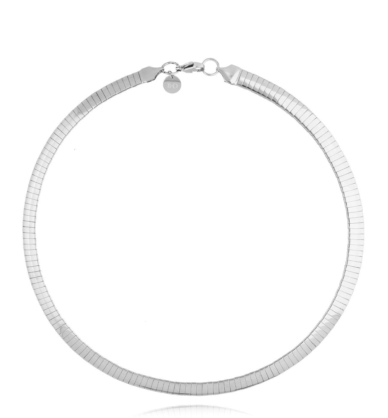 Naszyjnik gruba żmijka srebrna Unbeat - By Dziubeka