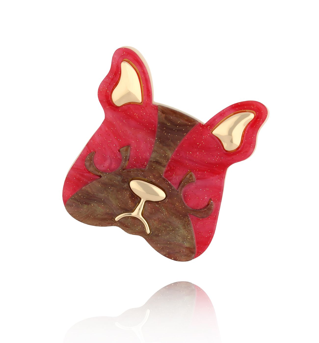 Broszka z Bulldogiem Finn BRZA0043 - By Dziubeka