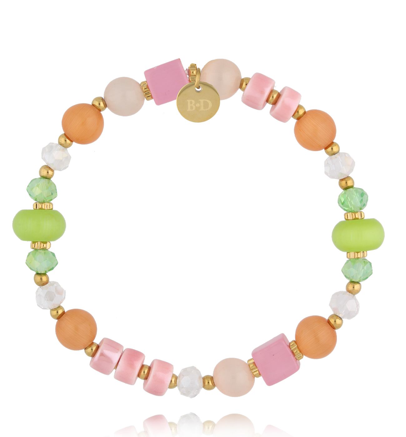 Bransoletka w pastelowych kolorach BSC2340