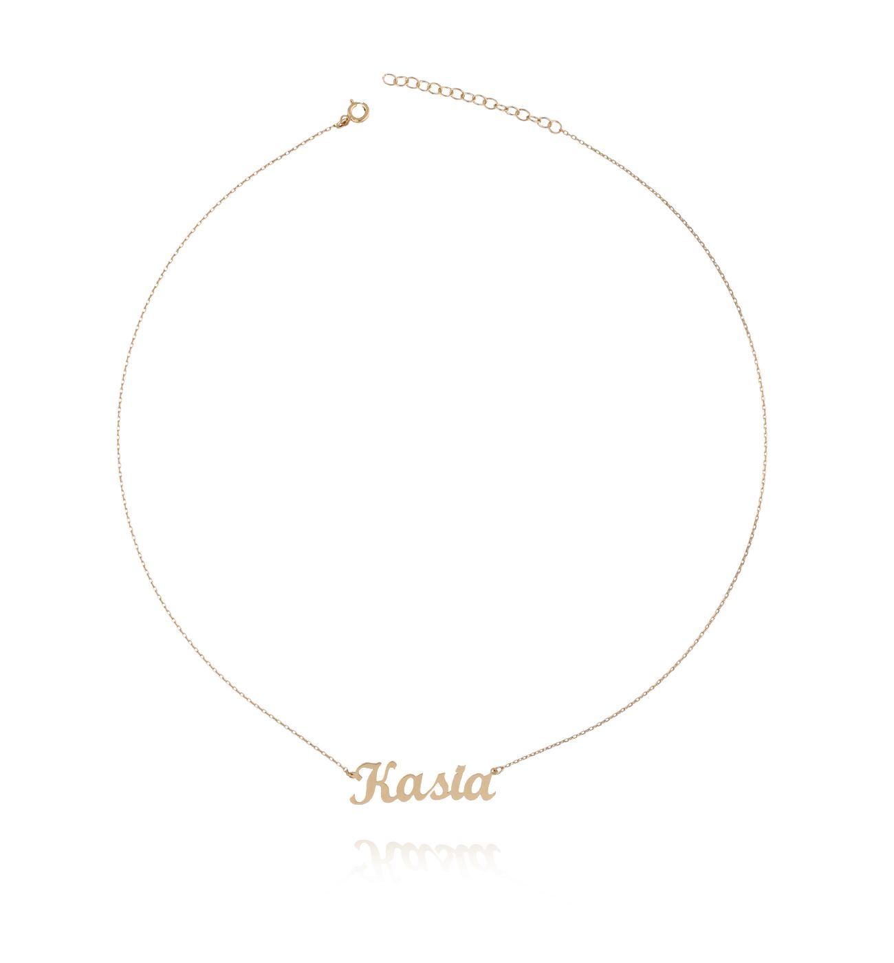 Naszyjnik srebrny pozłacany KASIA NAT0105