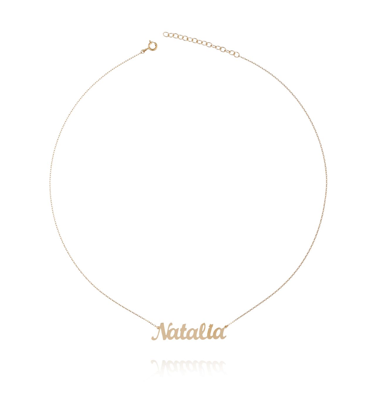 Naszyjnik srebrny pozłacany NATALIA NAT0104