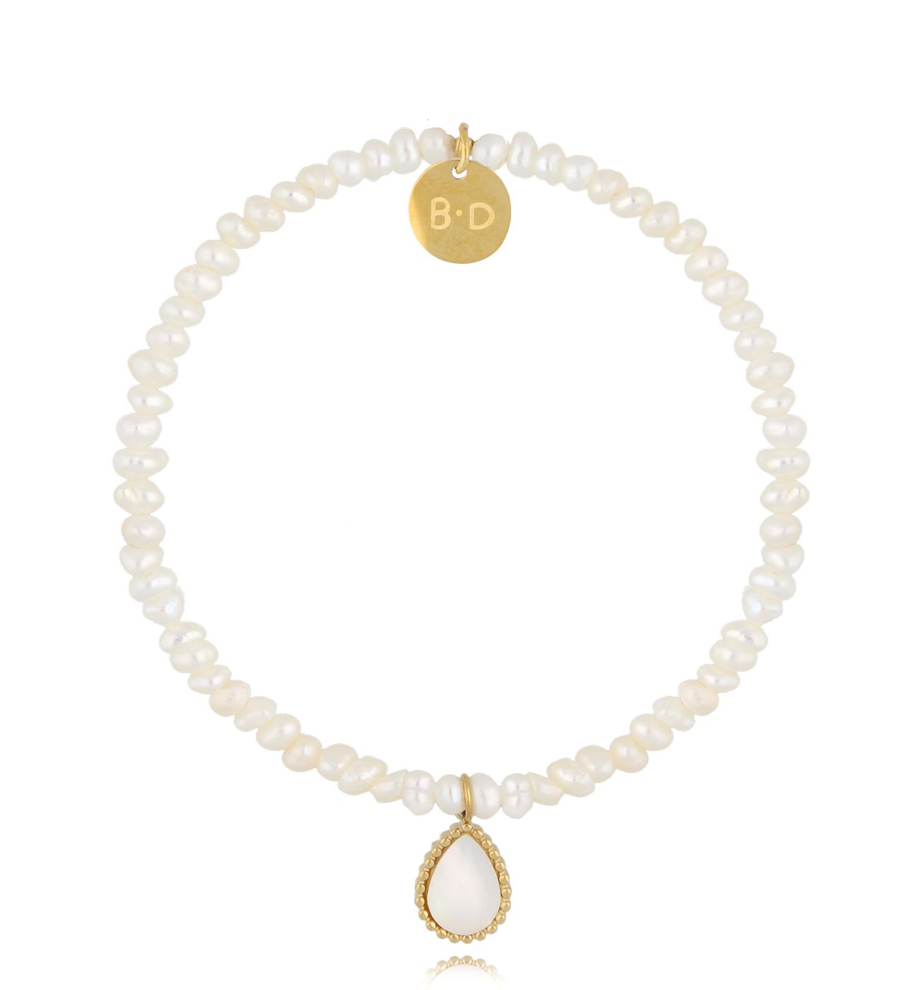 Bransoletka z perełkami Waco BPE0092 - By Dziubeka