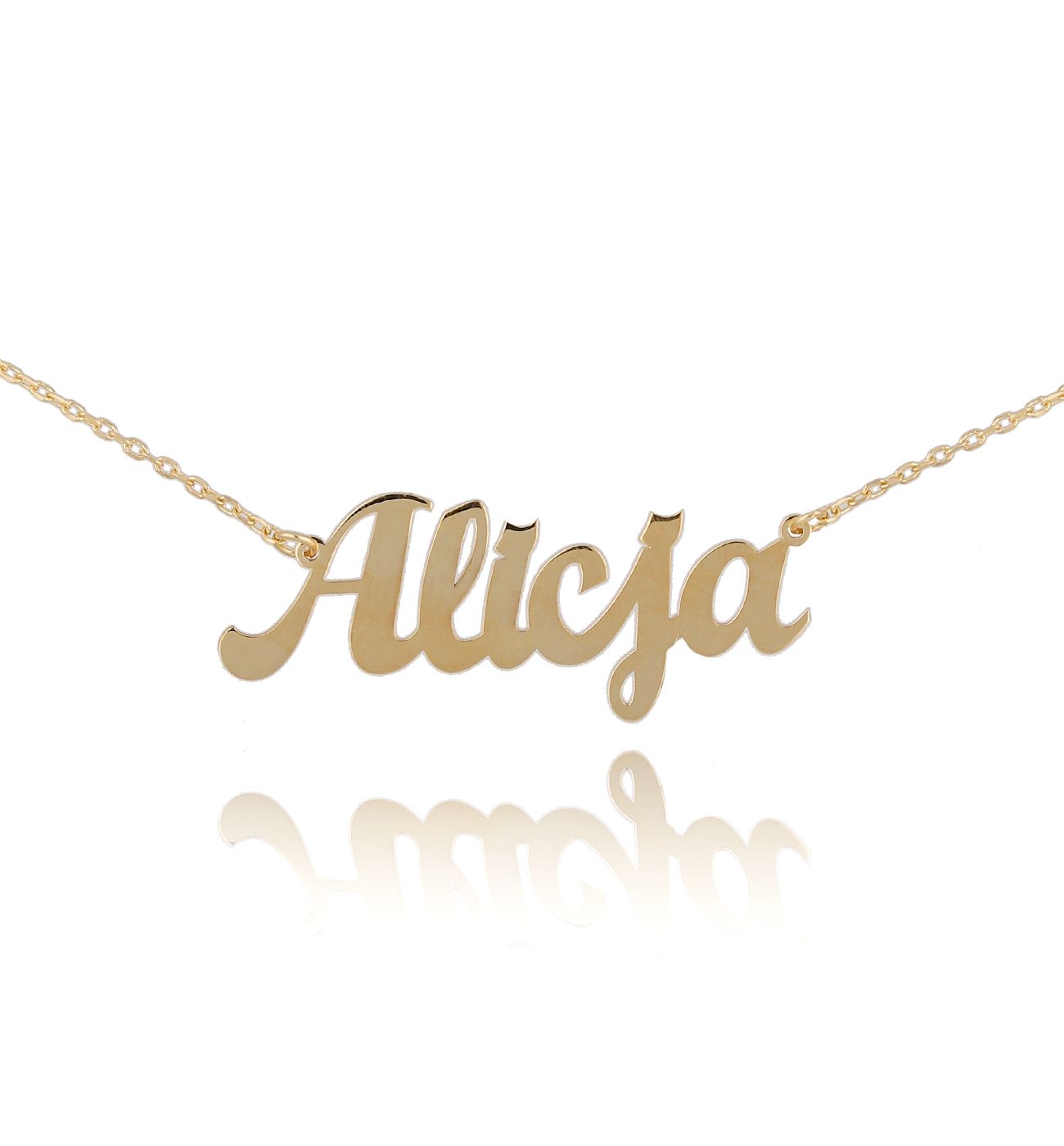 Naszyjnik pozłacany ALICJA - By Dziubeka