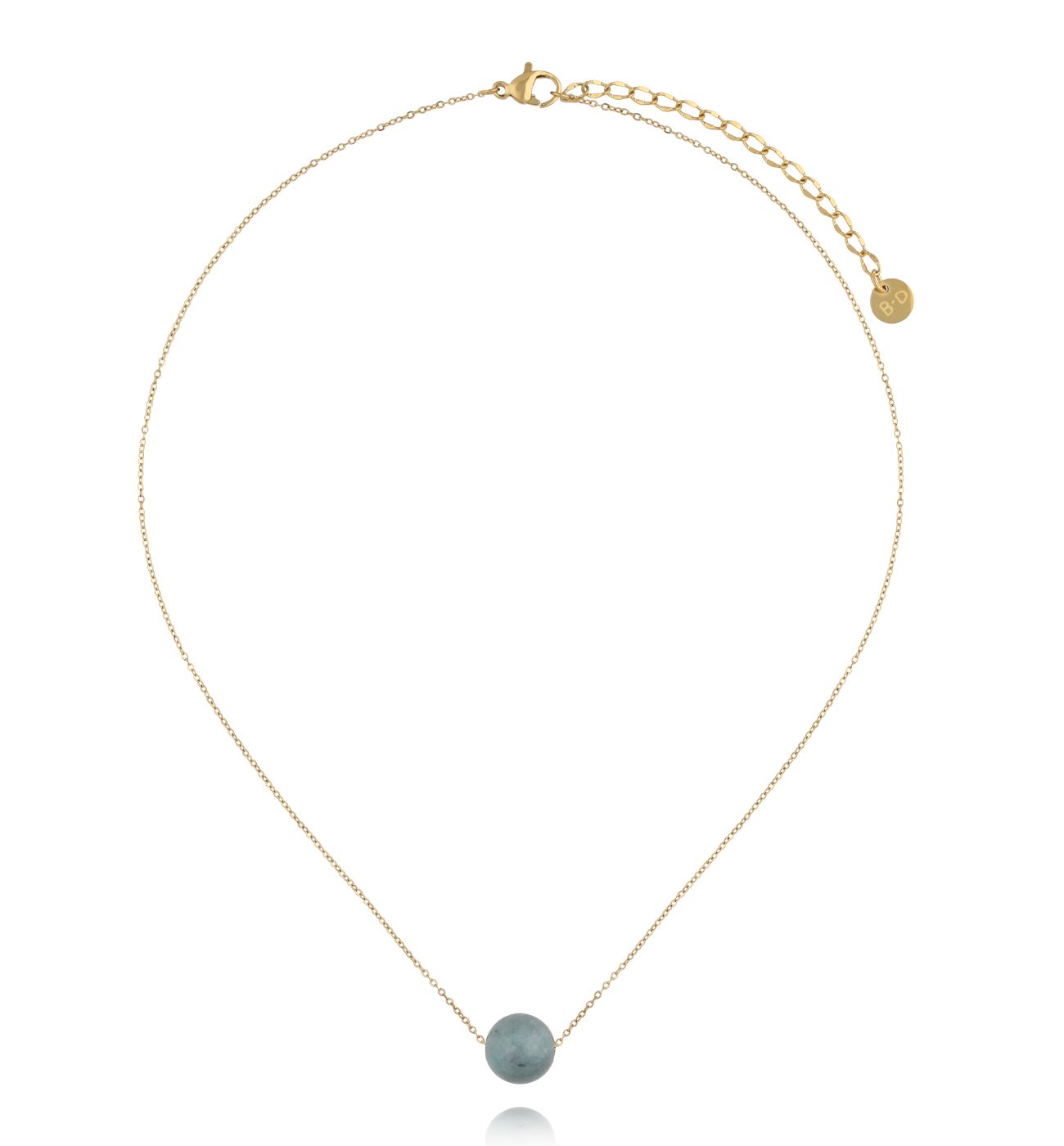 Naszyjnik z jadeitem - By Dziubeka