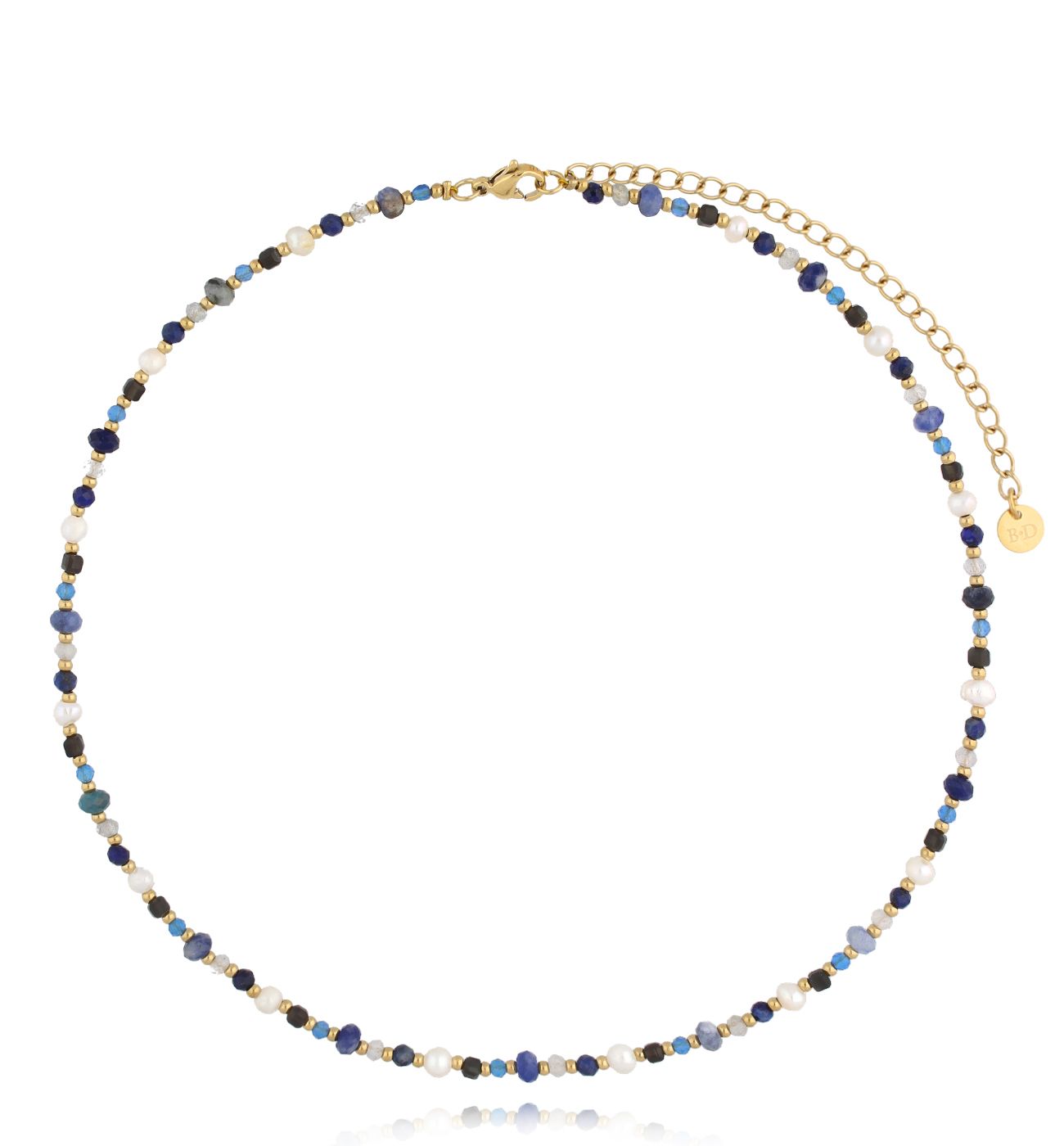 Naszyjnik z kamieniami naturalnymi Latifa NSC0402