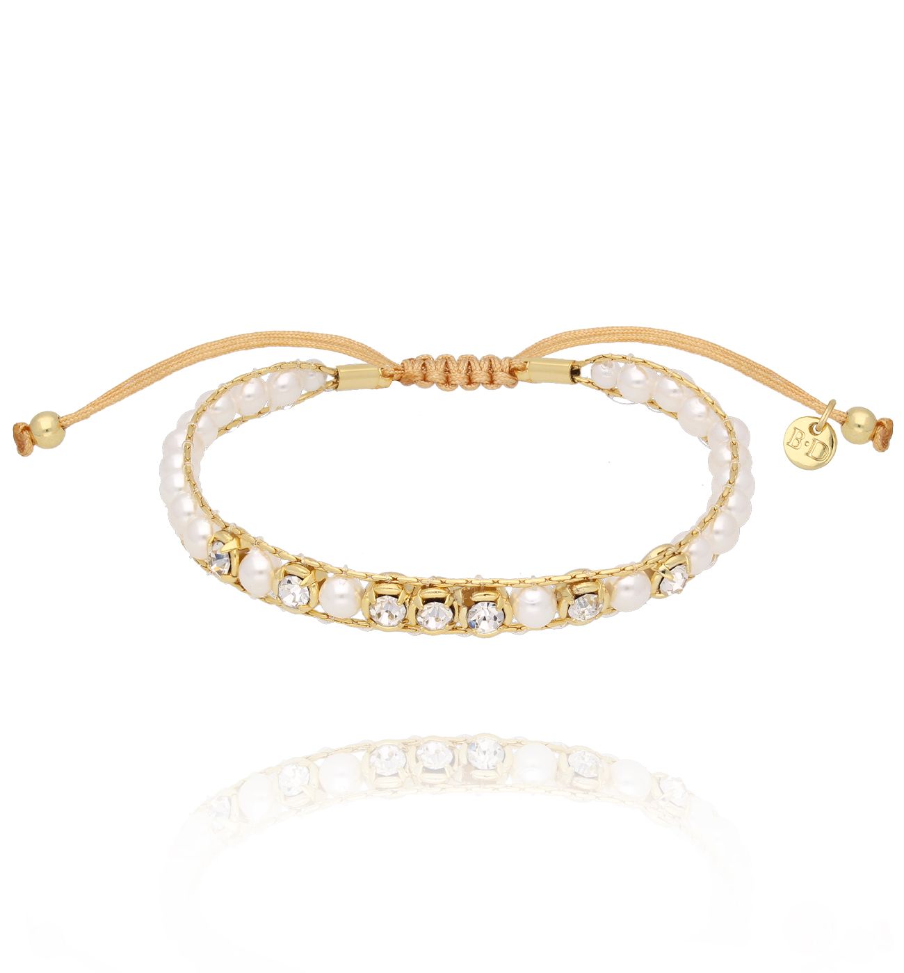 Bransoletka z perłami - By Dziubeka