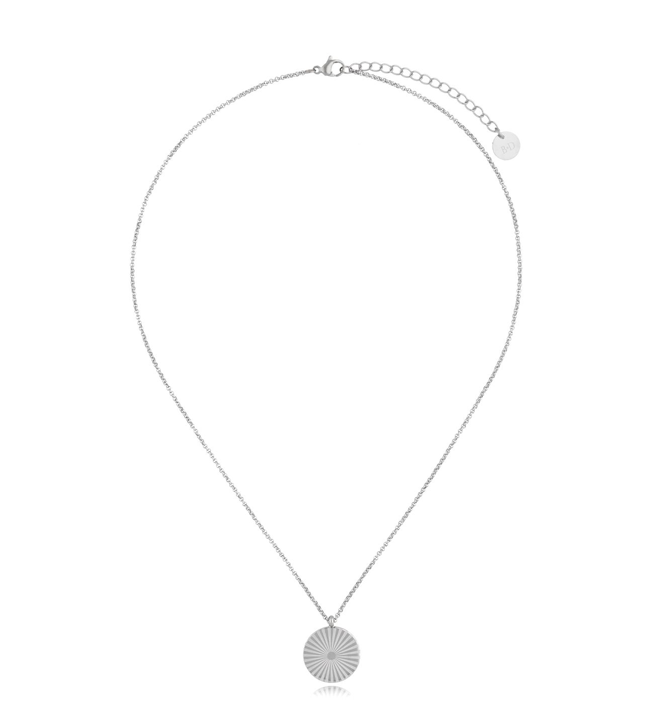 Naszyjnik srebrny z zawieszką Hug NSA0827