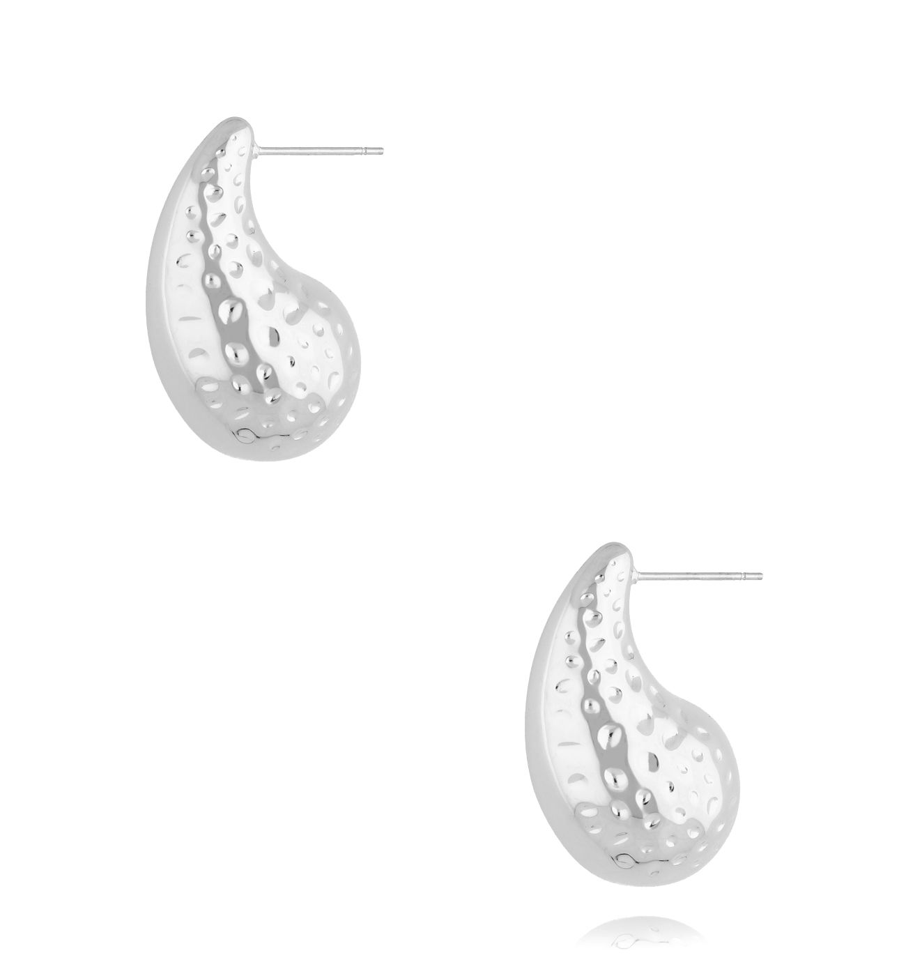 Kolczyki srebrne krople Kyile - By Dziubeka