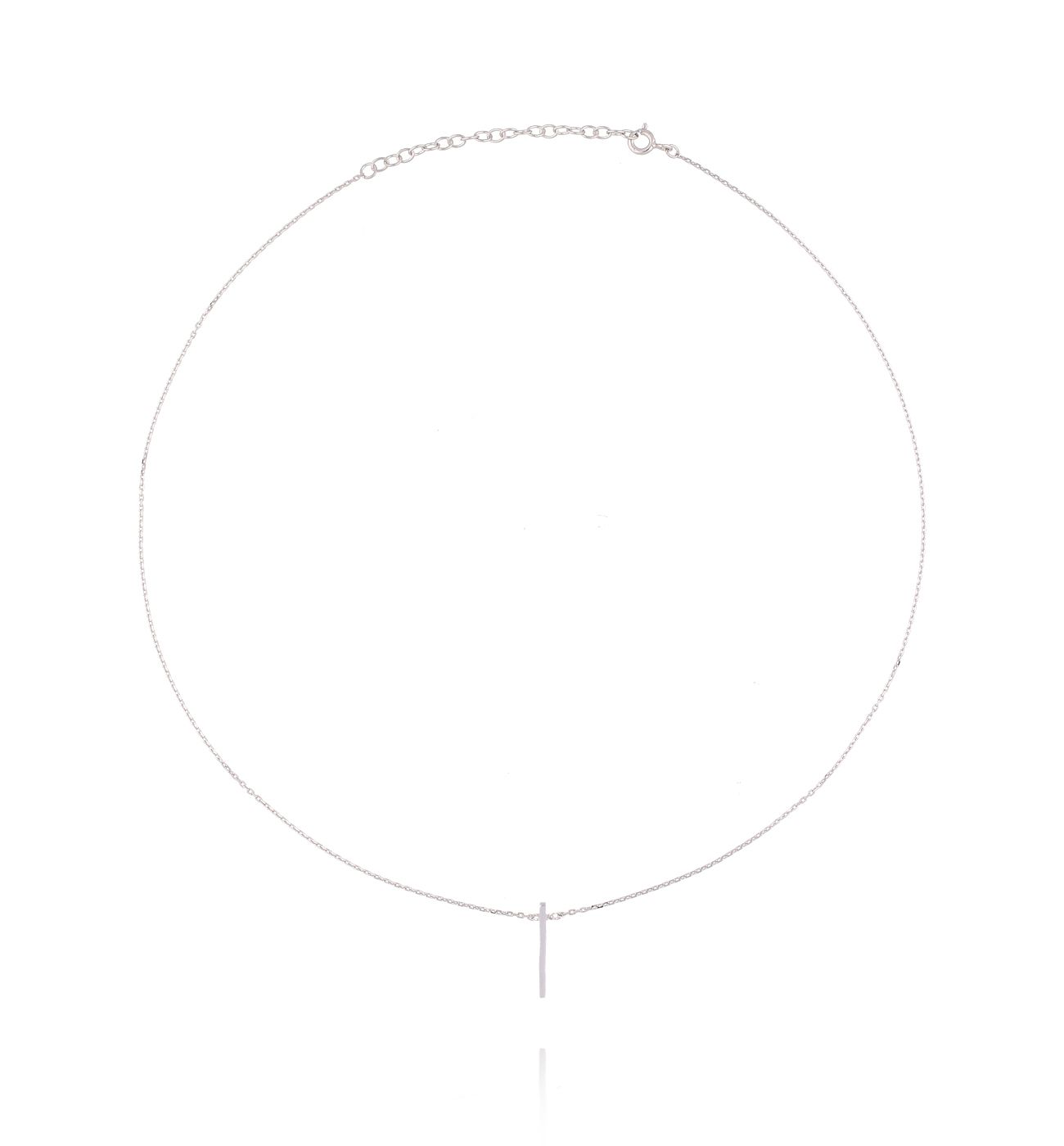 Naszyjnik srebrny z patyczkiem NSE0068