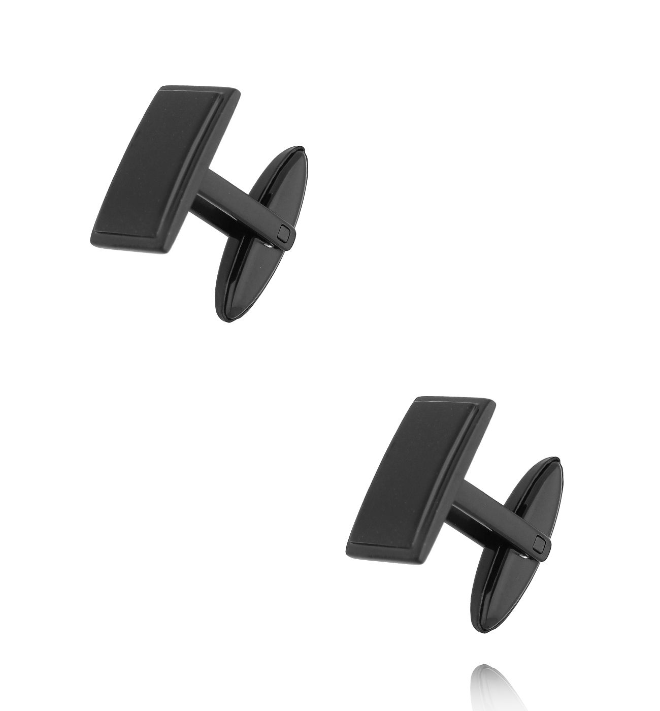 Spinki do mankietów czarny SMITC0013