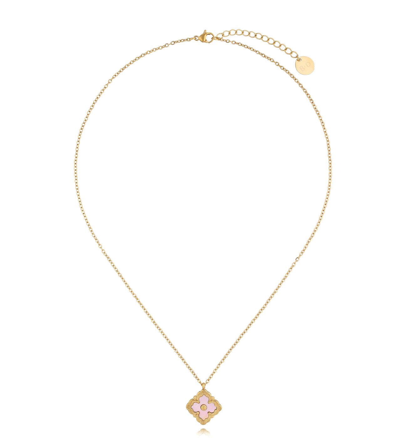 Naszyjnik złoty z koniczynką NSY0261