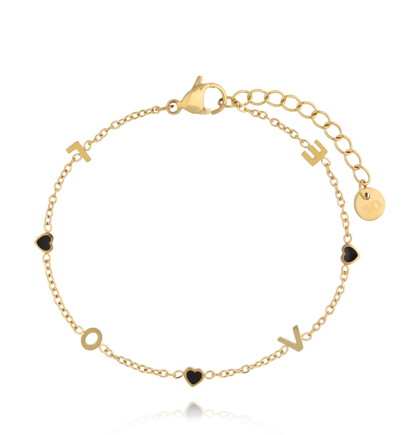 Bransoletka złota LOVE BSA0673