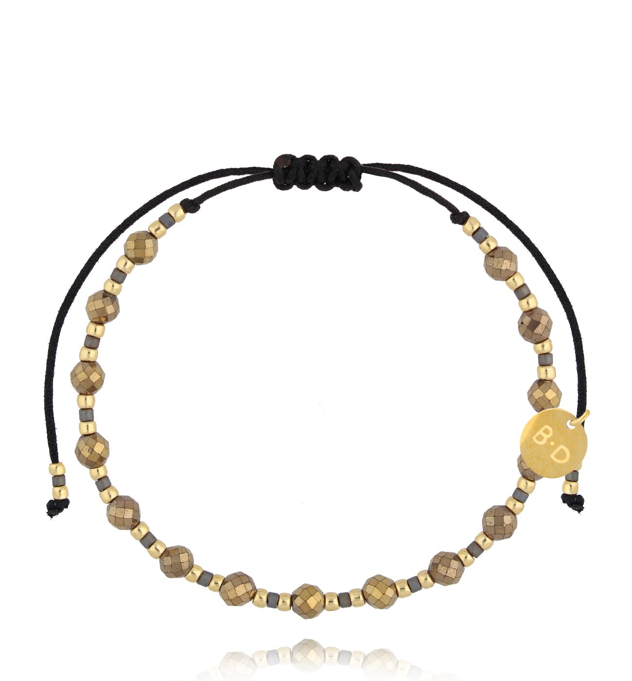 Bransoletka z hematytami BMT0212 - By Dziubeka