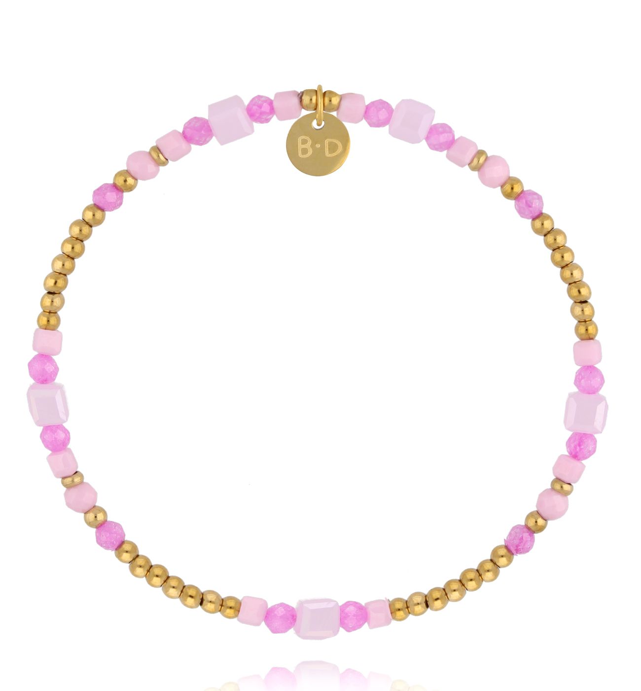 Bransoletka różowa BTW3401